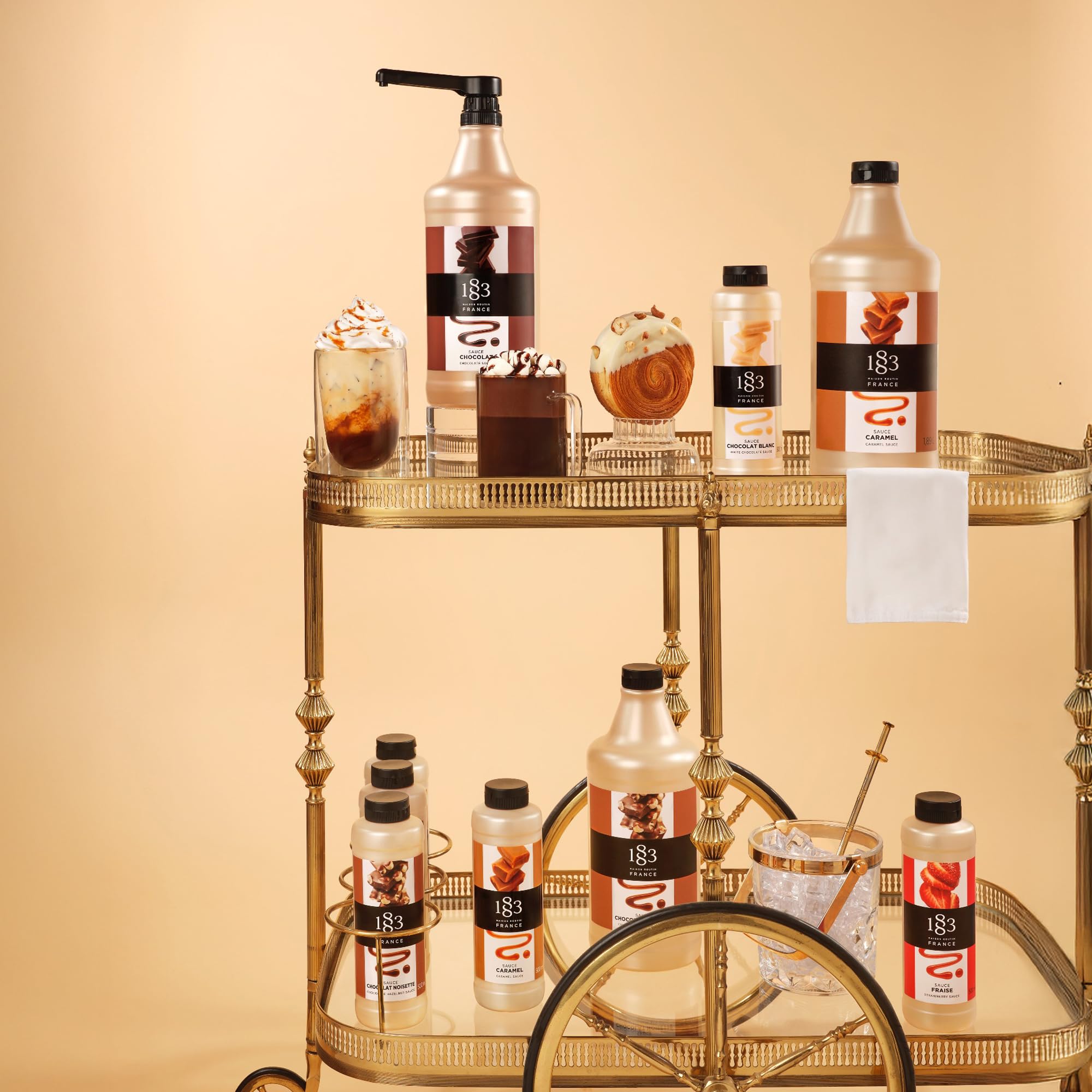 1883 Maison Routin Caramel Sauce - Smooth, Buttery Flavor | 500ml 8