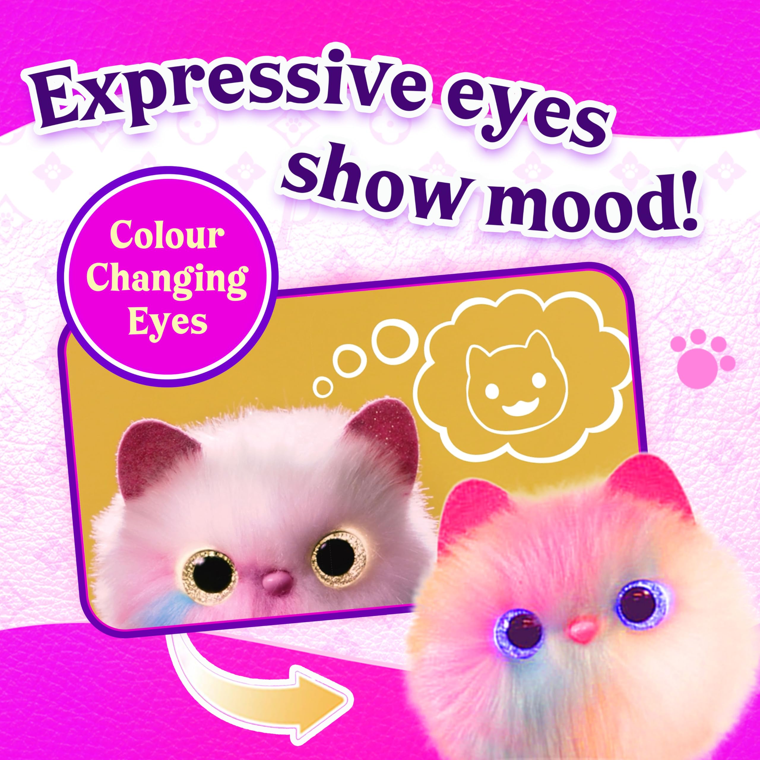 Pomsies Skye Interactive Plush Toy - Light-Up Eyes, Dance & Pet Modes 7