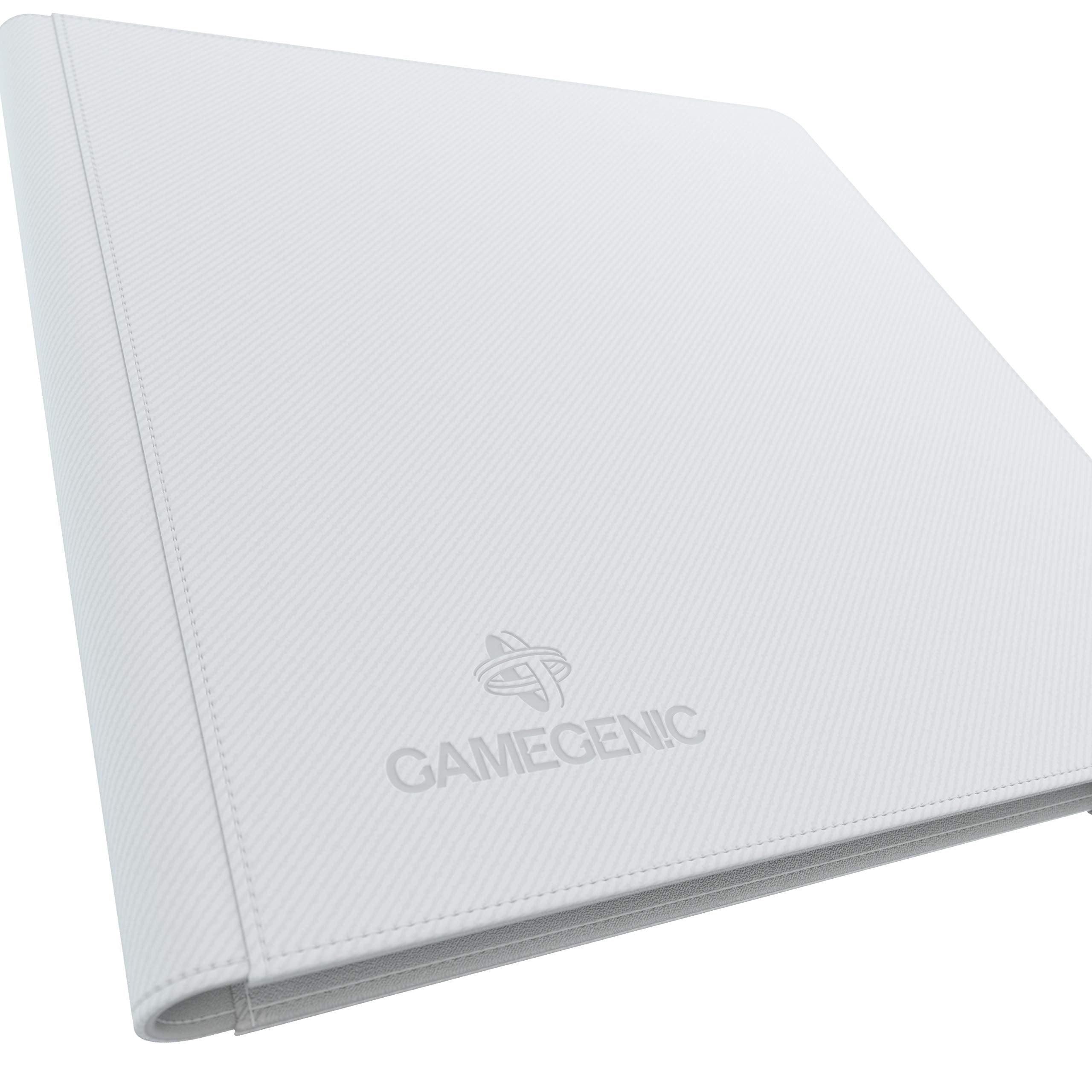 Gamegenic Prime Album - 24-Pocket Storage | Holds 480 Sleeved Cards | White 7