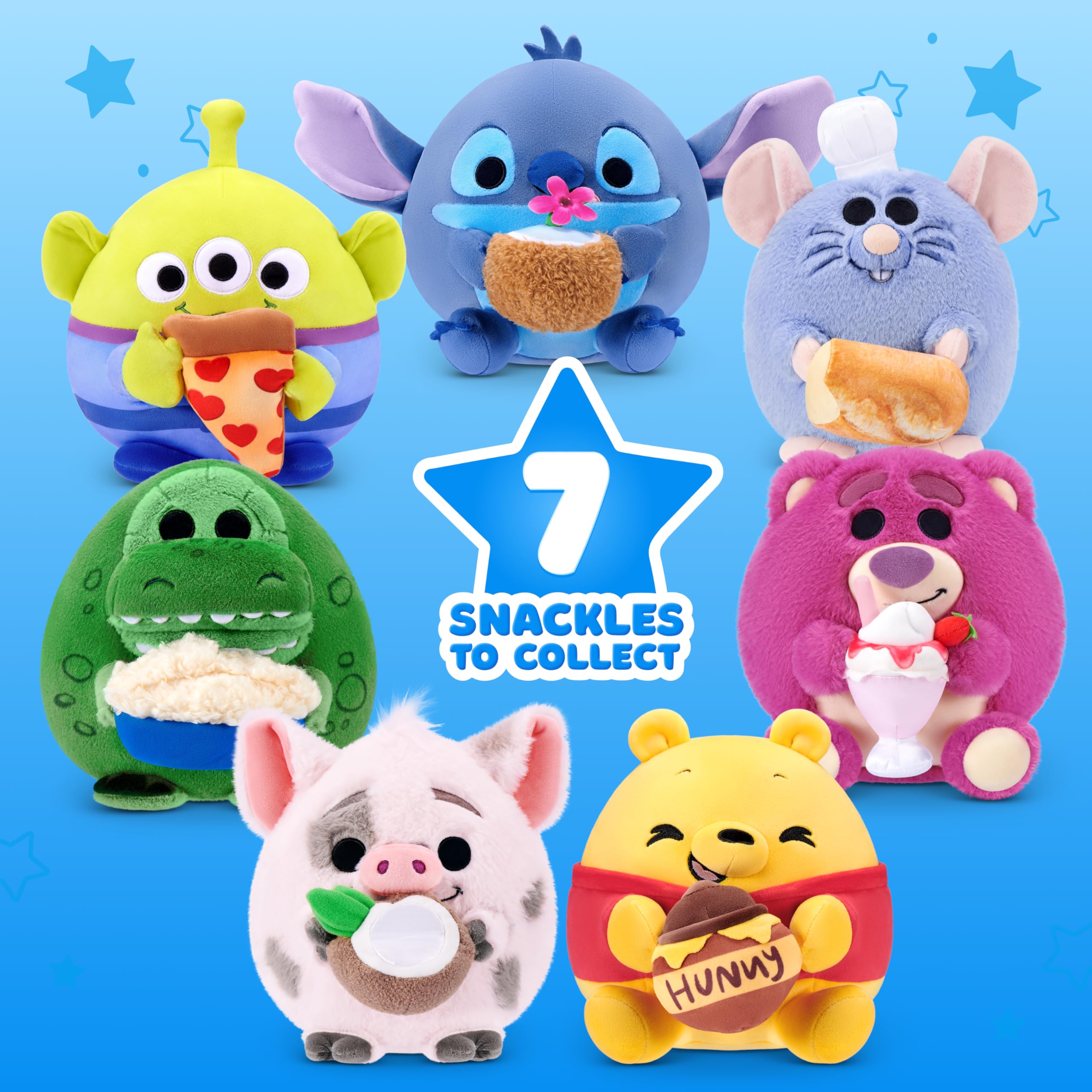 Snackles Disney Pua & Coconut 8-Inch Ultra-Soft Plush Toy by ZURU 6