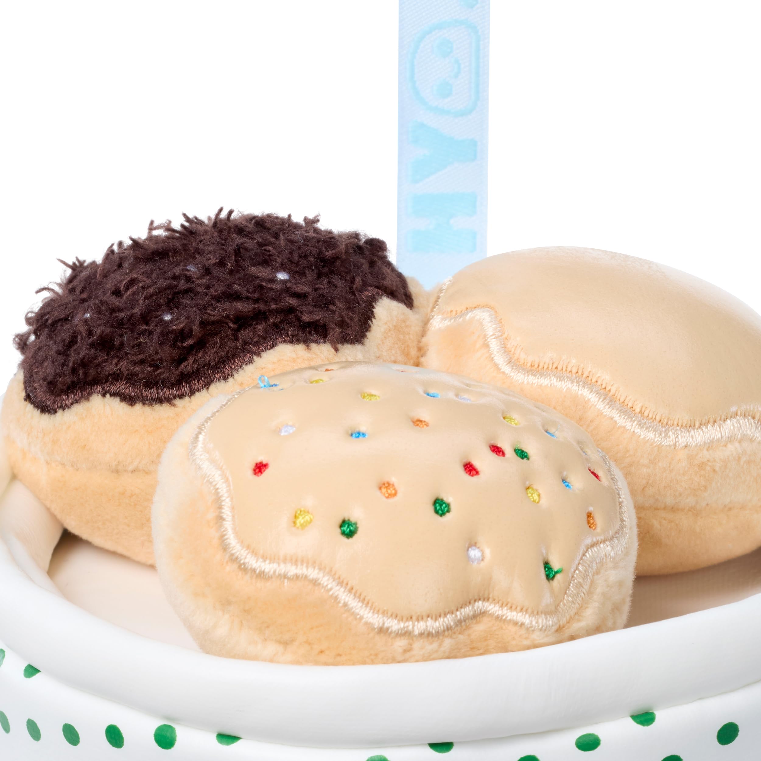 Hyojo Krispy Kreme Series Squishy Collectable - Chocolate Iced, Cinnamon Roll, or Doughnut Dots 5