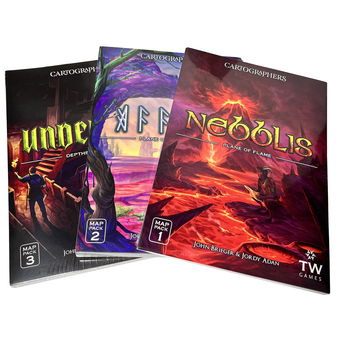 Thunderworks Games Cartographers Map Pack Collection - Expansion Map Set C