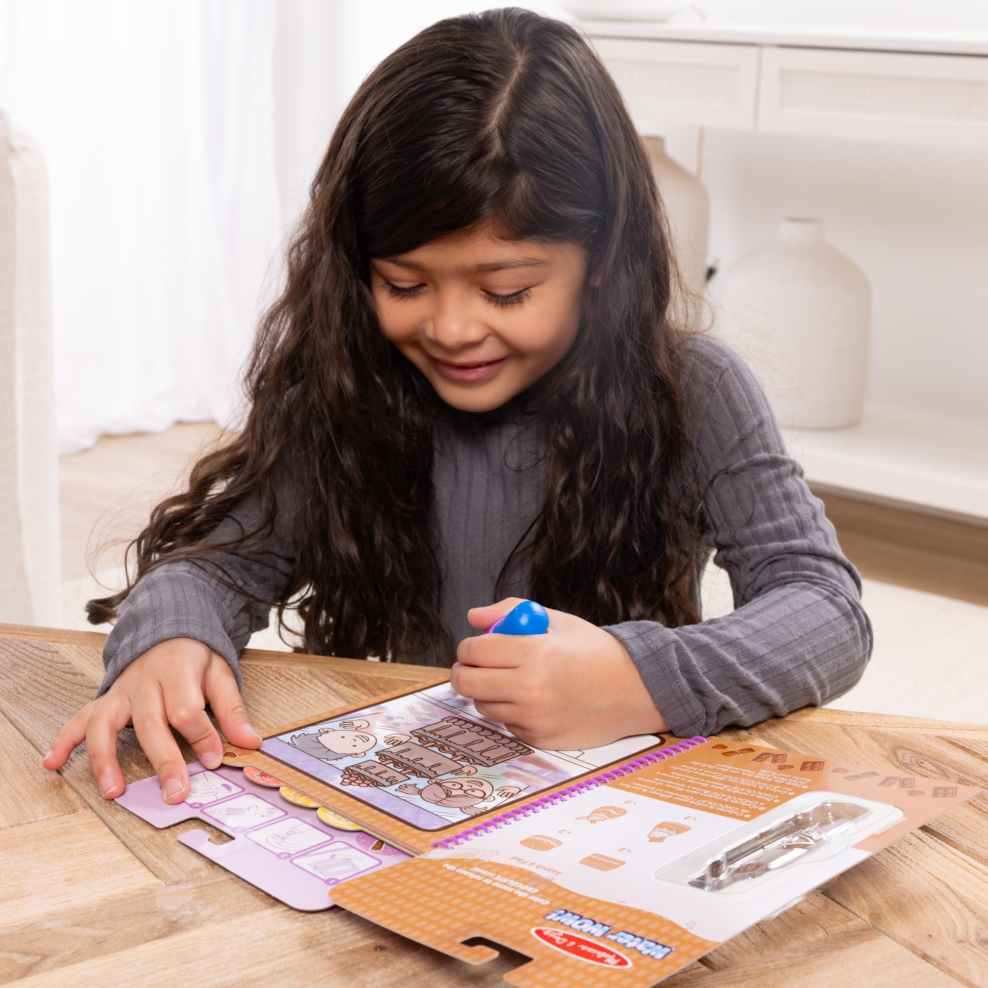 Melissa & Doug Water WOW! Treats - Mess-Free Scented Painting Activity Book for Kids Ages 3-6 5