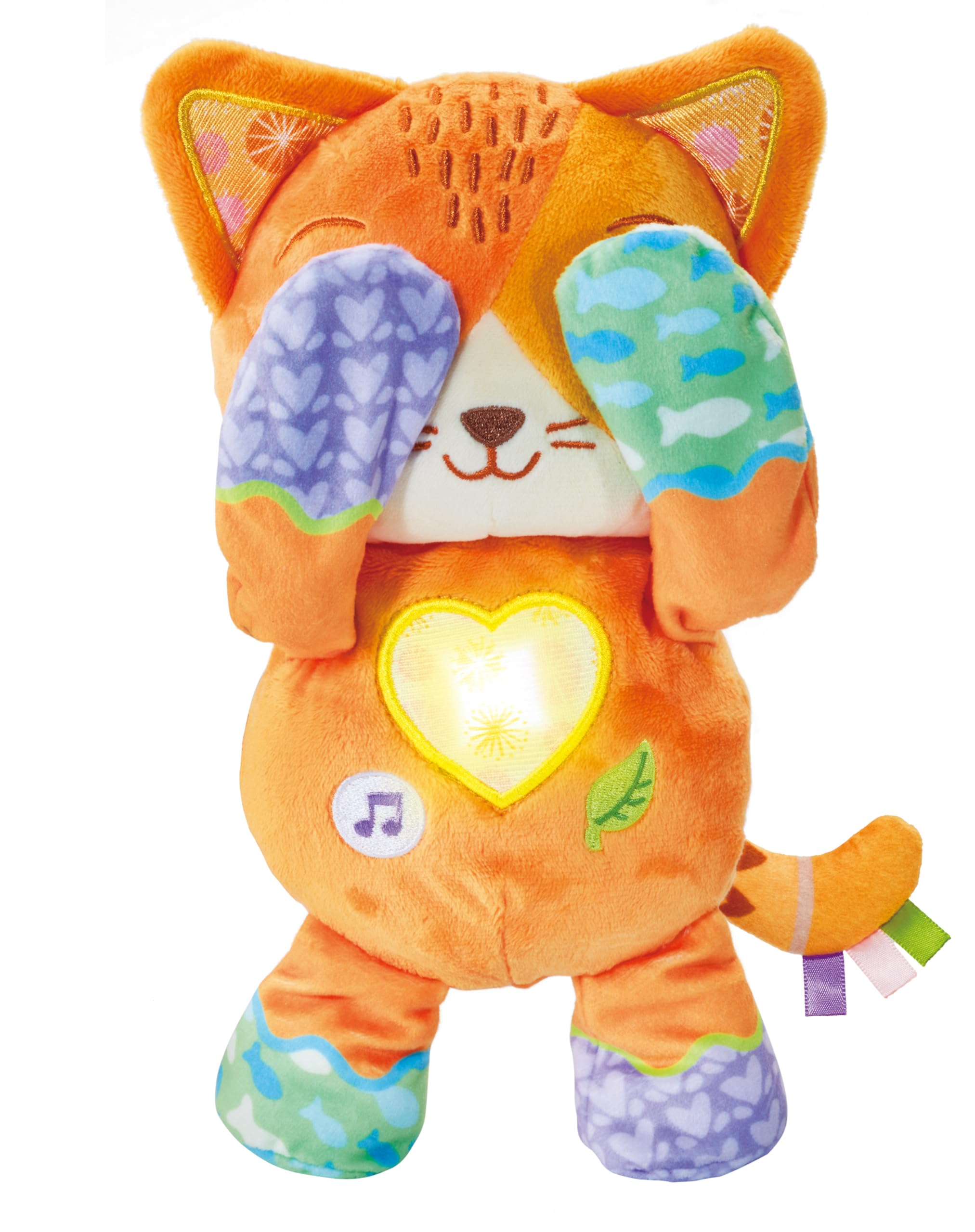 VTech Peek-a-Boo Paws Interactive Kitty Toy - Musical & Soothing Nature Sounds for Toddlers 7