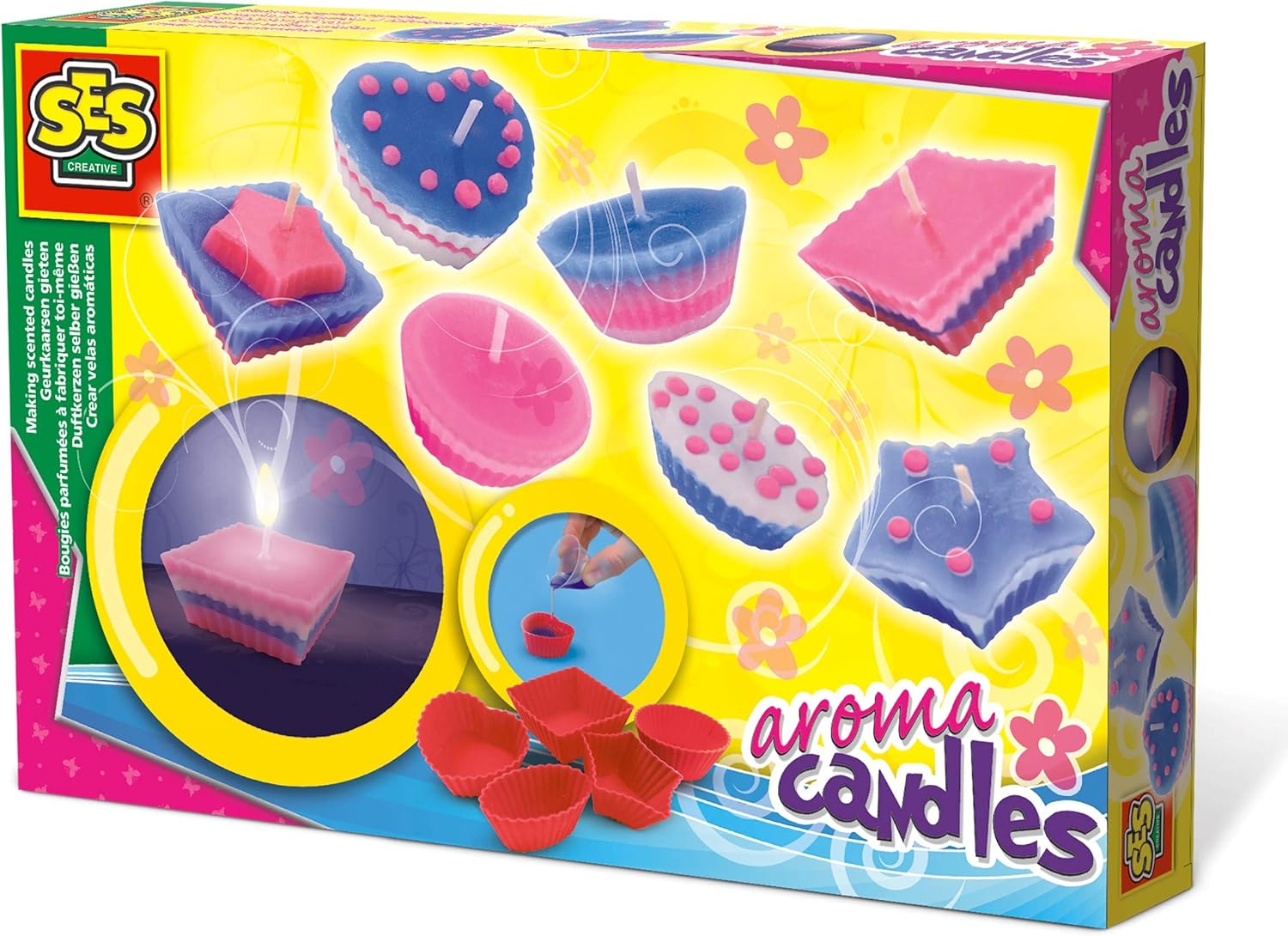 SES Creative 14925 Making Scented Candles - Arts & Crafts Toy for Creative Play 8