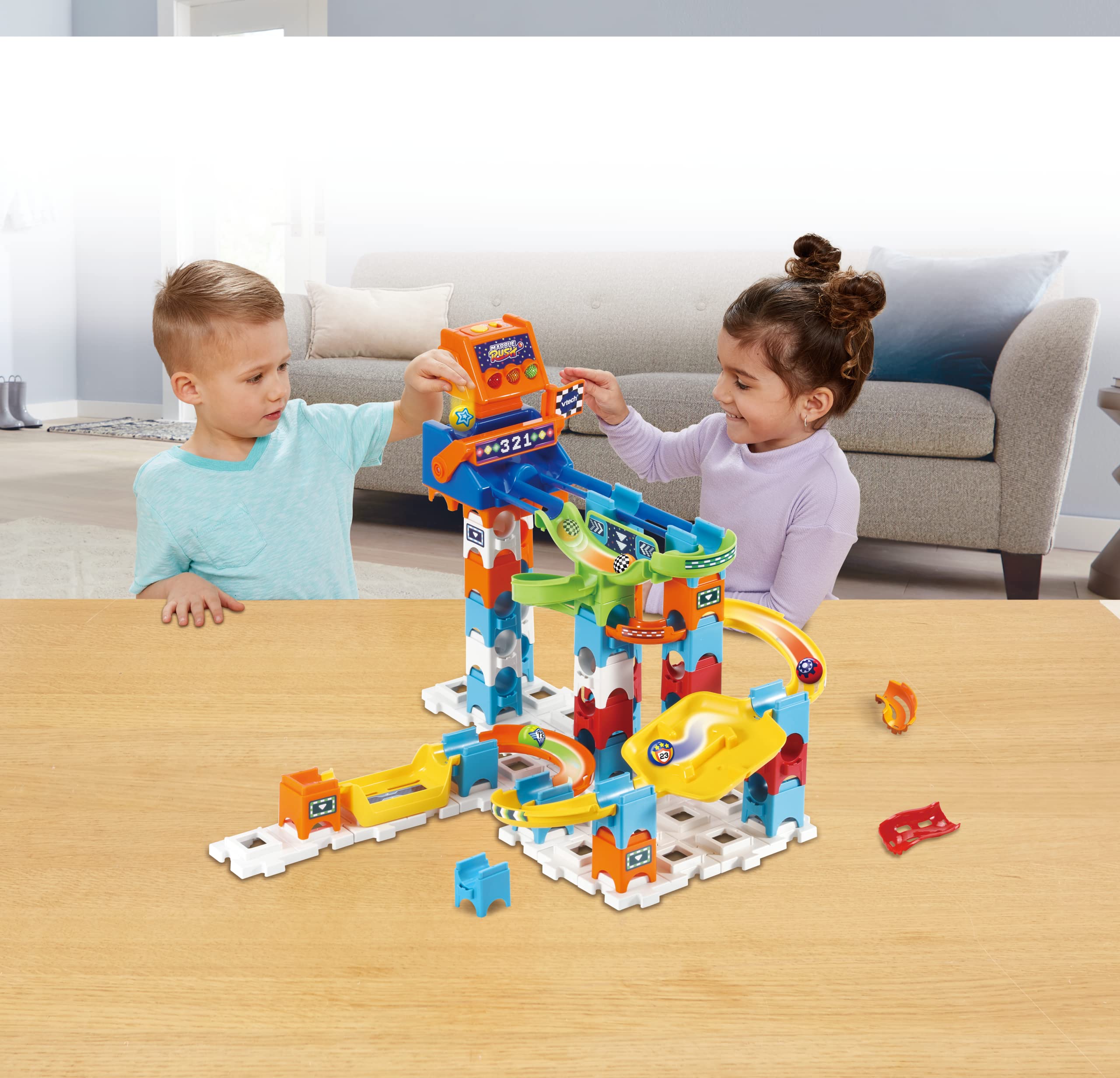 VTech Marble Rush Speedway Construction Building Game for Kids 16