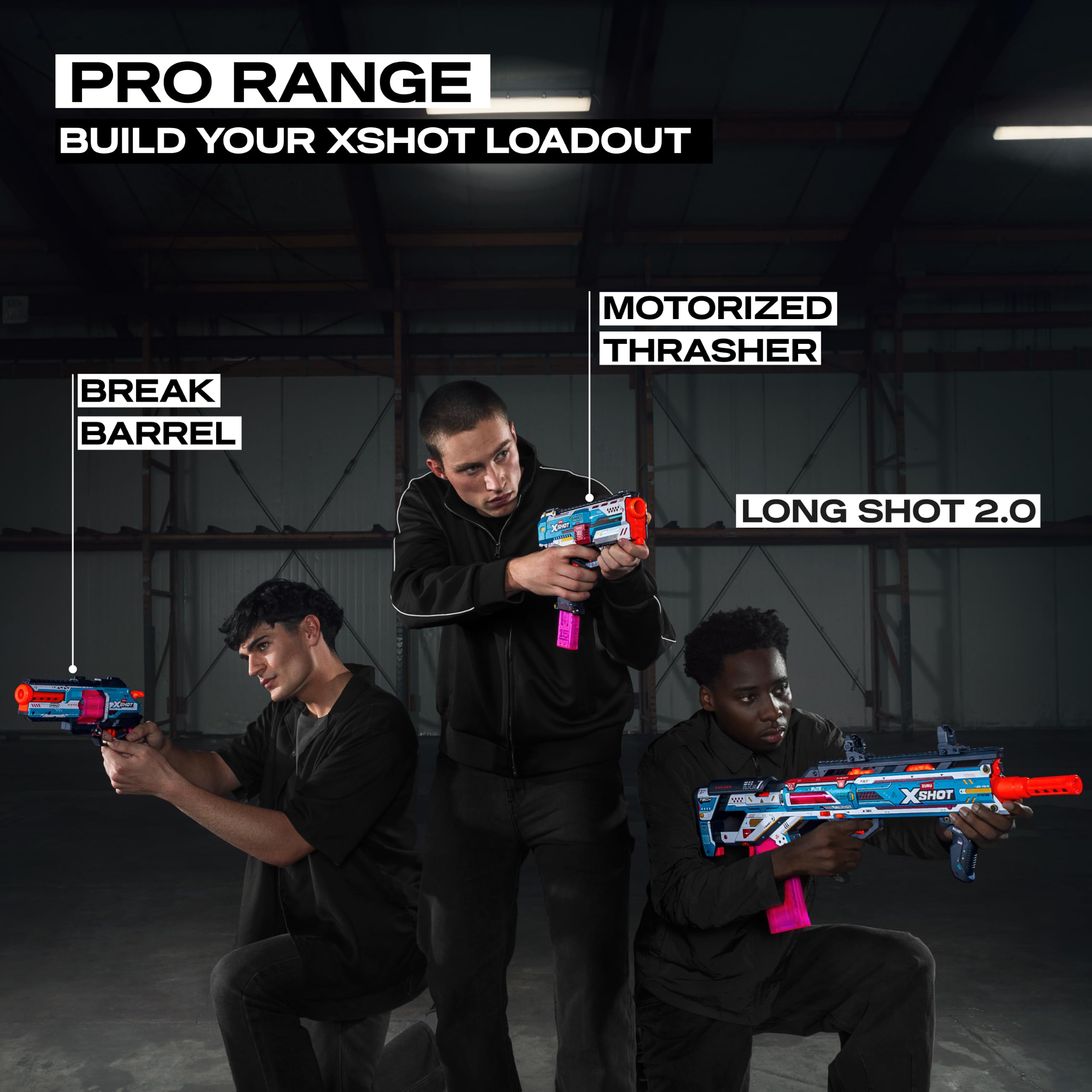 XSHOT SKINS Pro Series Break barrel Blaster with 20 Air Pocket Technology Darts | 120ft Range | Ergonomic Design 7