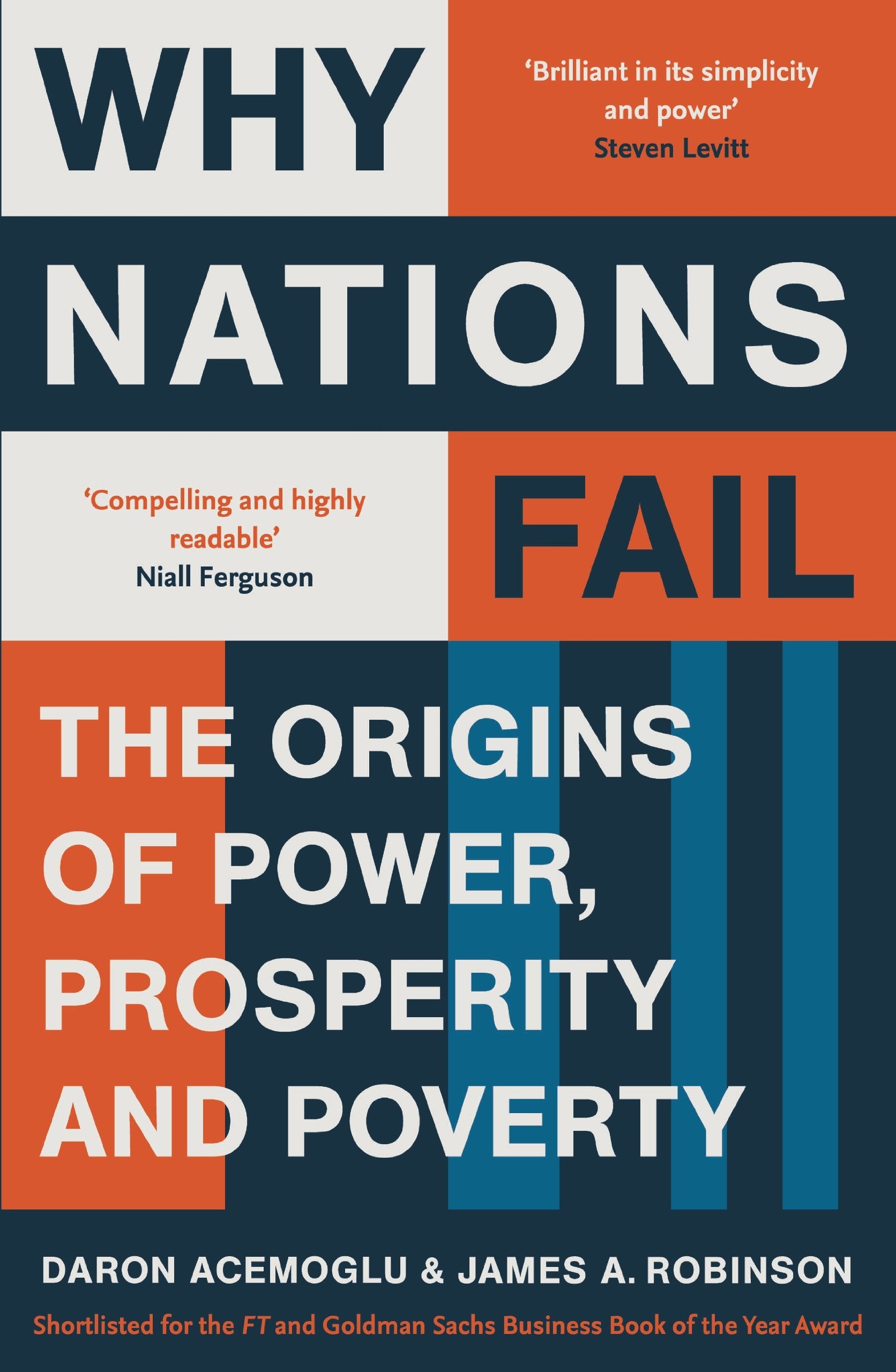 Robinson & Acemoglu - Why Nations Fail: The Origins of Power, Prosperity and Poverty | Paperback