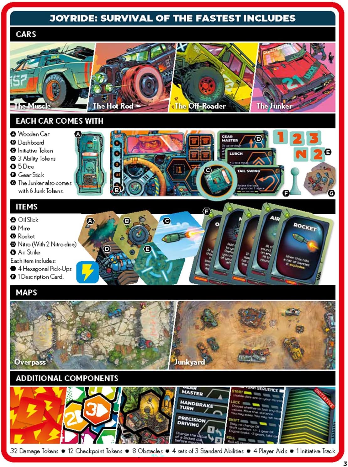 Rebellion Unplugged JOYRIDE: Überleben des schnellsten Rennbrettspiels 3