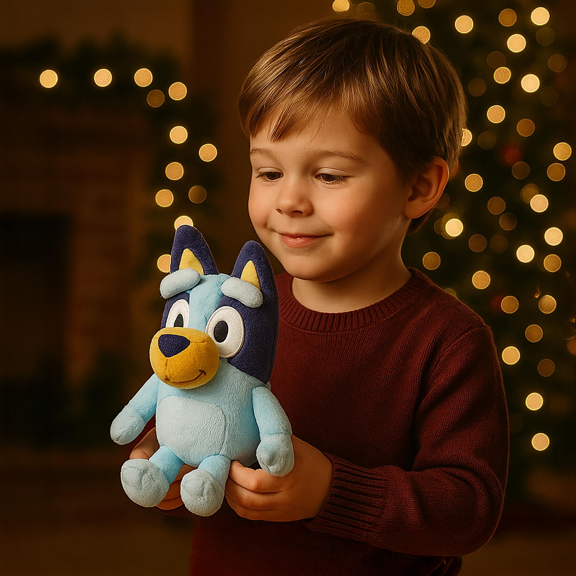 Bluey Plush Gift Set - Official Plush & Bingo Socks for Kids 17