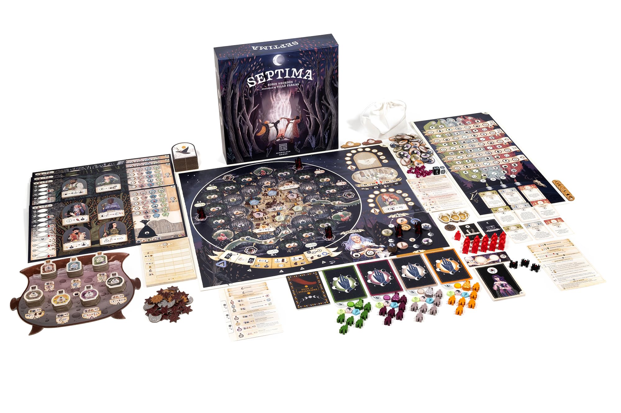 Mindclash Septima Witchcraft Strategy Base Game 4