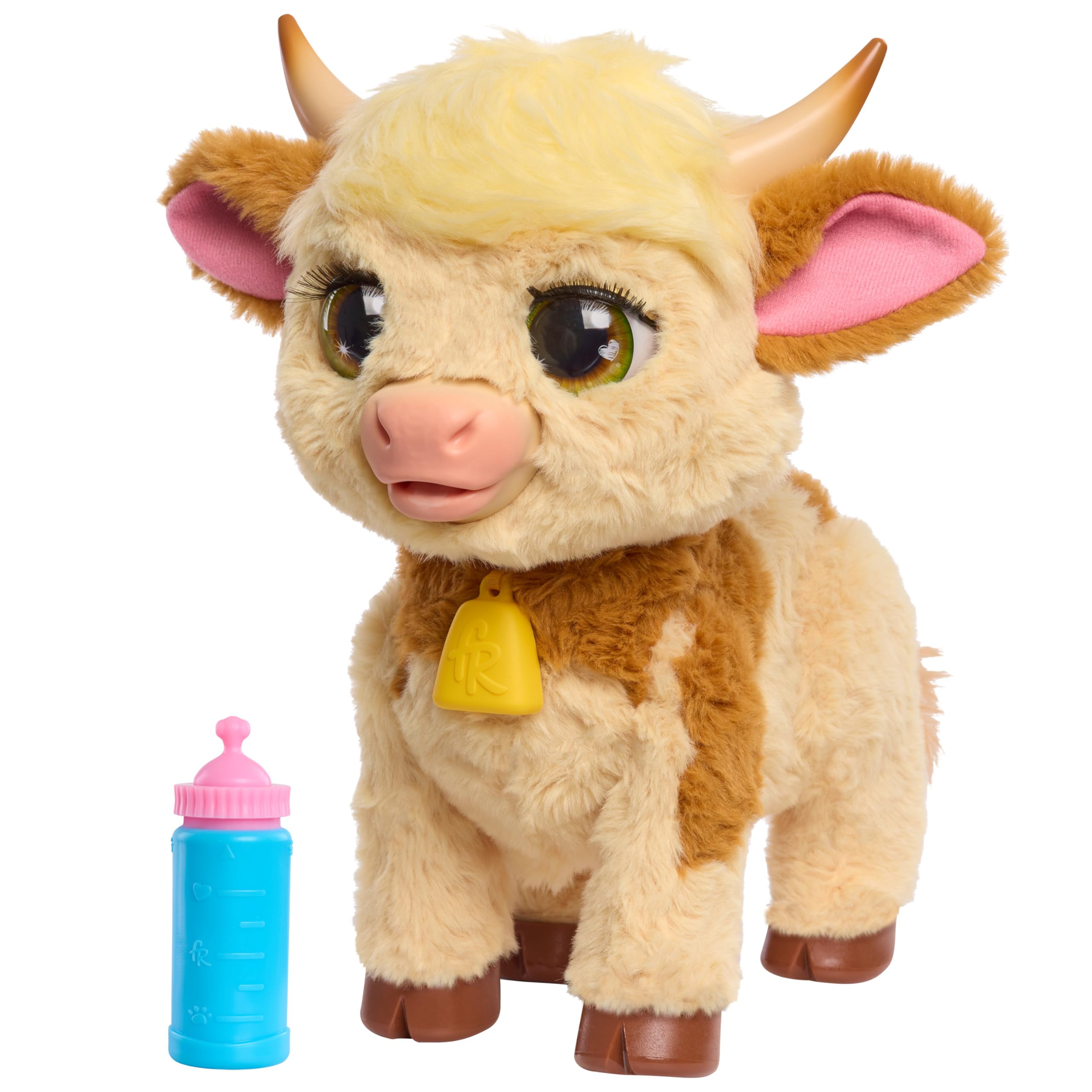 furReal Maggie the Feed & Follow Cow - Interactive Plush Toy for Ages 4+ 17