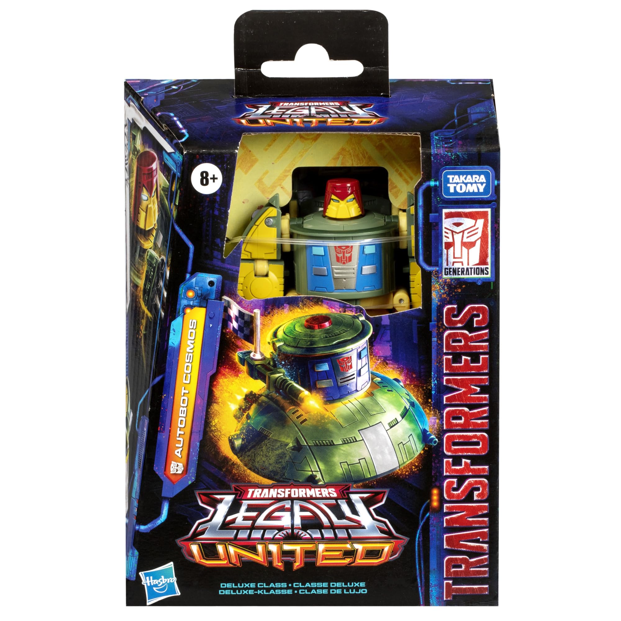 Transformers Legacy Deluxe Class Autobot Cosmos Action Figure | 5.5-inch | Converts in 19 Steps 2