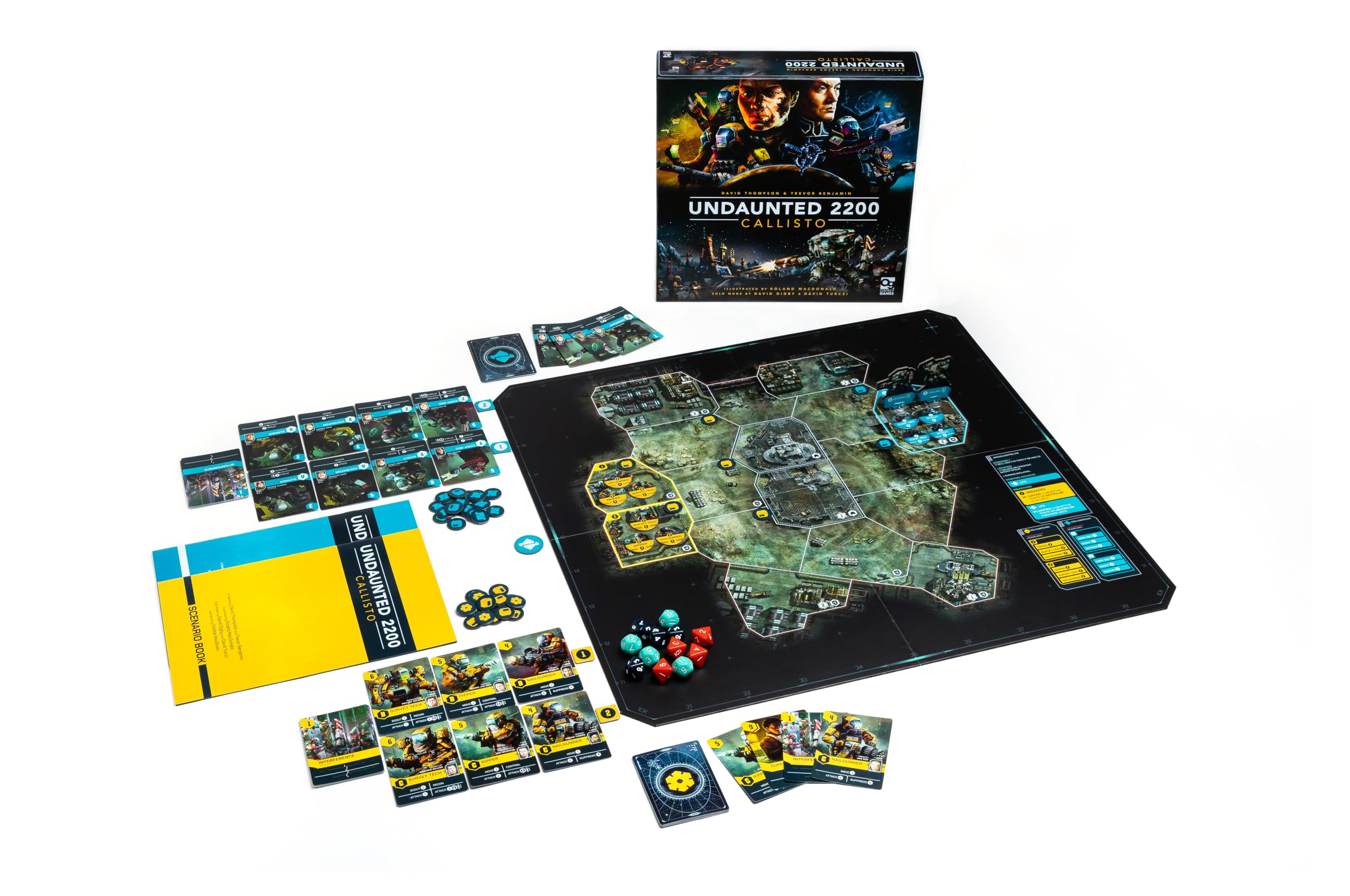 Undaunted 2200: Callisto Board Game - Sci-Fi Strategy, 1-4 Players, 45-60 Min Playtime 3