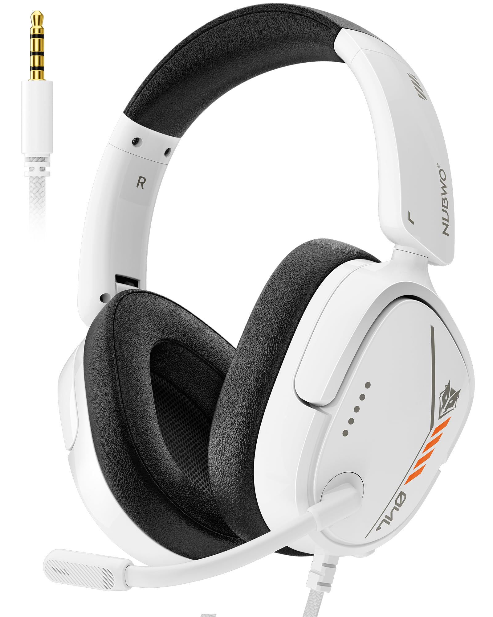 NUBWO HG04L Gaming Headset for PS5, PS4, Xbox Series X|S, Xbox One, Switch | Over-Ear, Memory Foam 1
