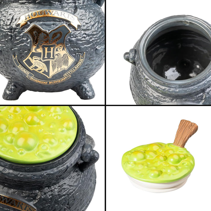 Grupo Erik - Harry Potter Cauldron Cookie Jar Ceramic Biscuit Tin (GA005)