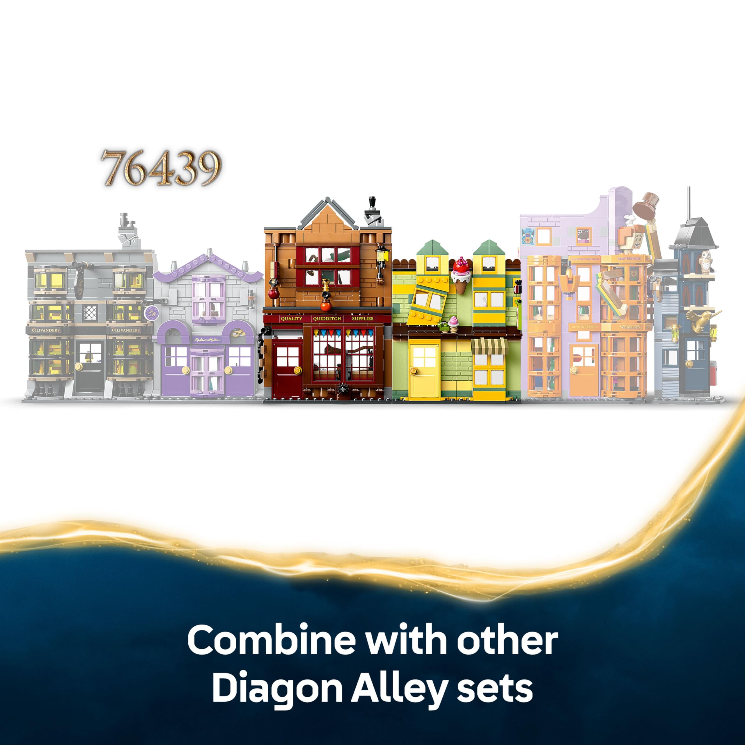 LEGO Harry Potter Quality Quidditch Supplies & Ice Cream Parlour Set 76452 | Ages 8+ 6