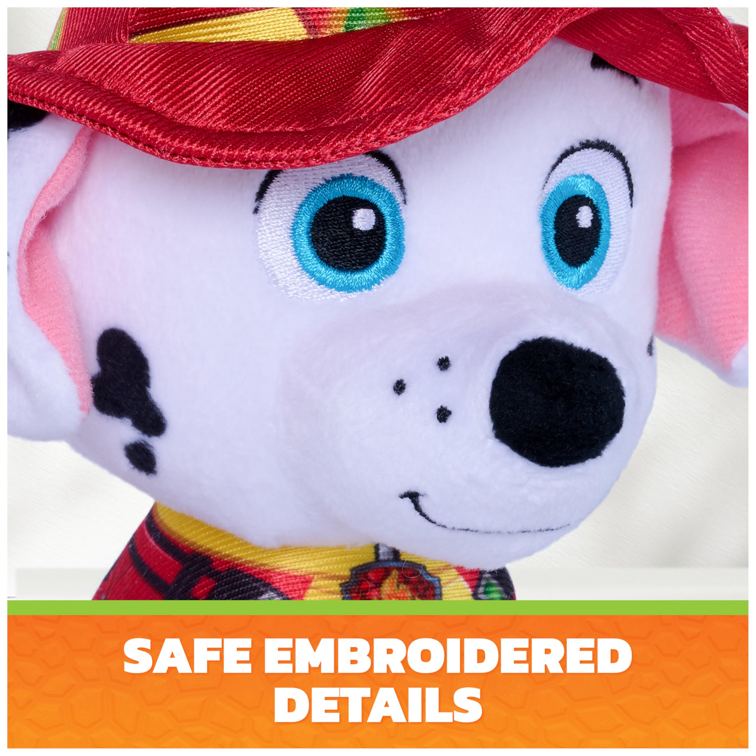 Paw Patrol Marshall "The Dino Movie" Stuffed Animal - 6" Polyester 6