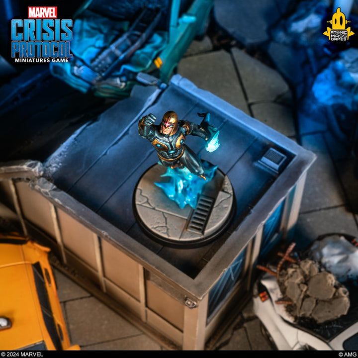 Atomic Mass Games Marvel Crisis Protocol - Yondu & Nova Miniatures Expansion