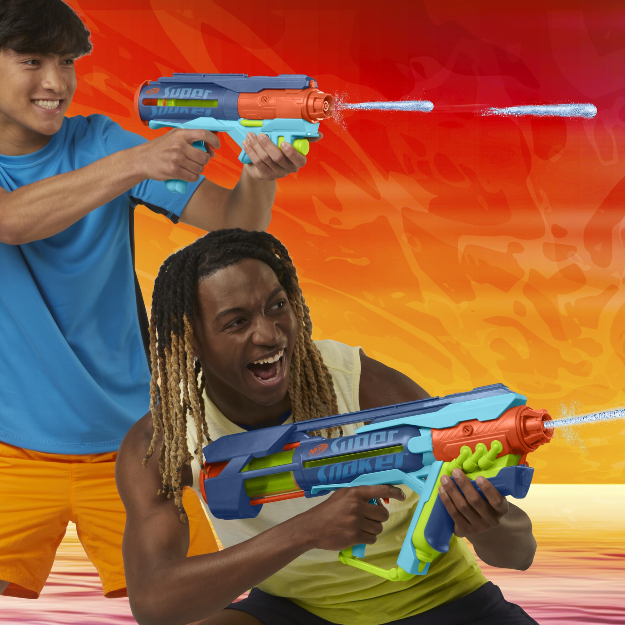 Nerf Super Soaker Power Drench Water Blaster - Easy Fill Station, Pulse Bursts | Ages 8+ 7