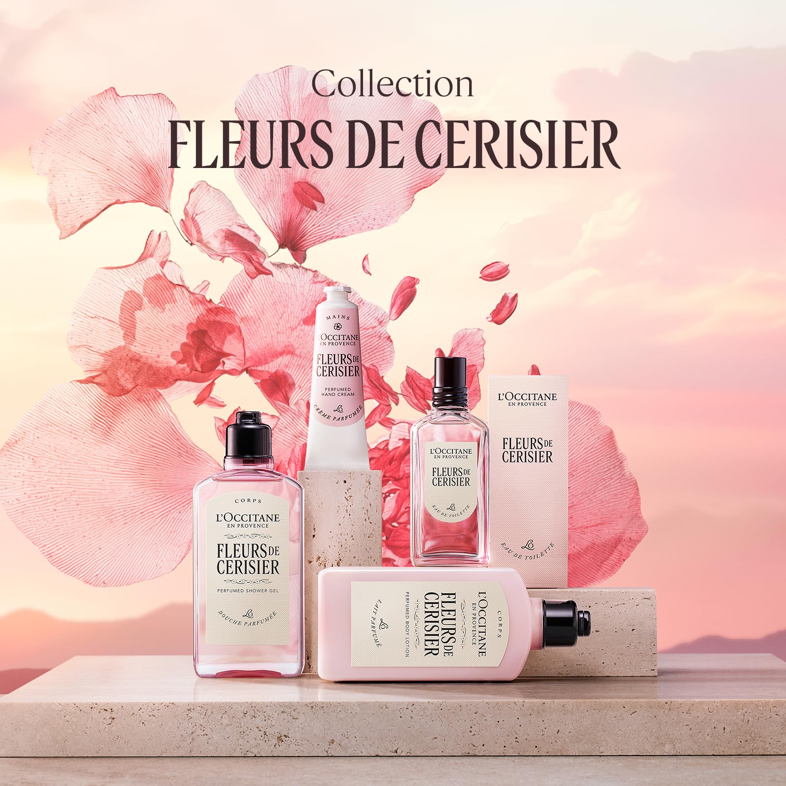 L'OCCITANE Cherry Blossom Shower Gel - Gentle Cleansing, Floral Scent, 500ml 4