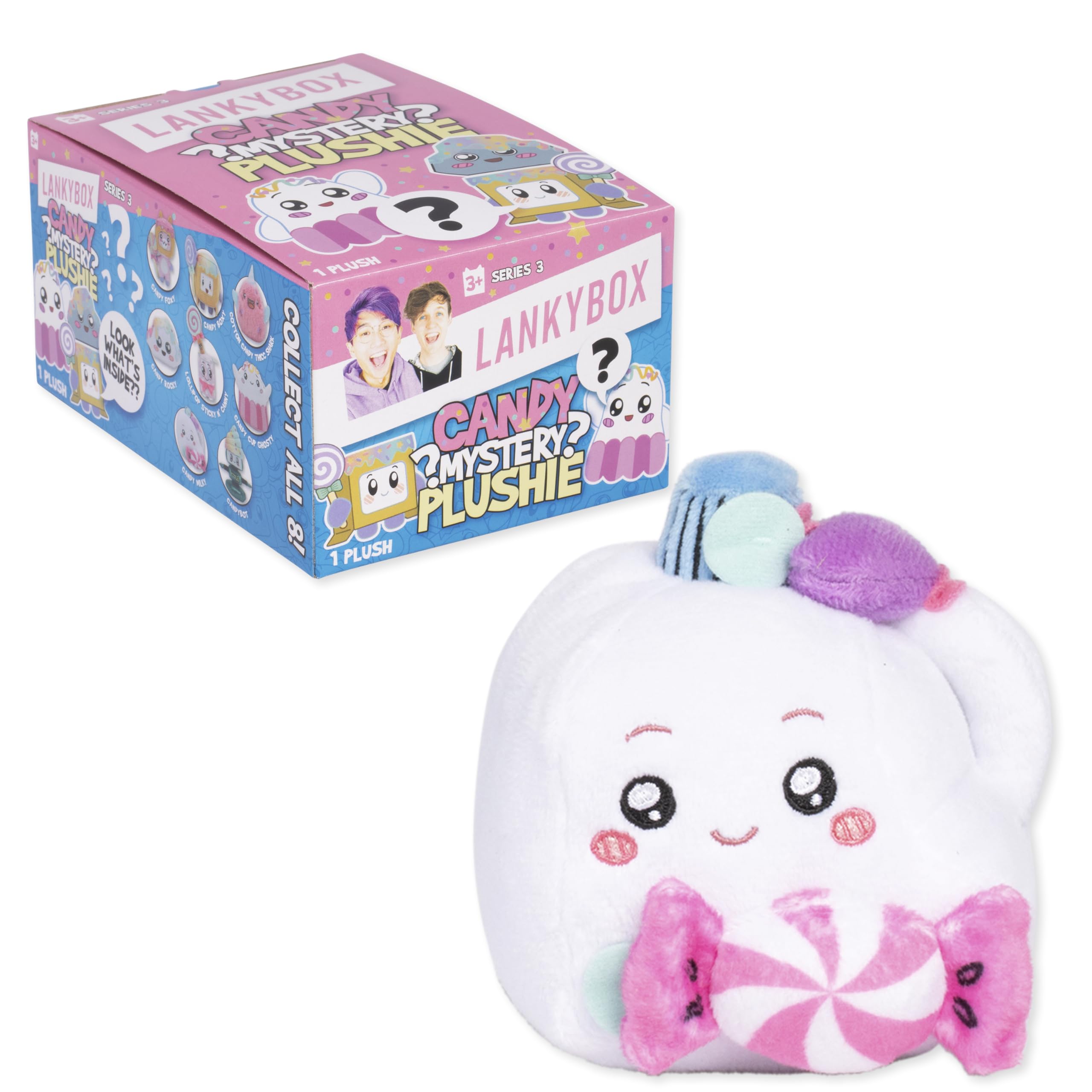 LankyBox Mystery Plush - Candy Collection Mini Plush Blind Box for Kids 3+ 14