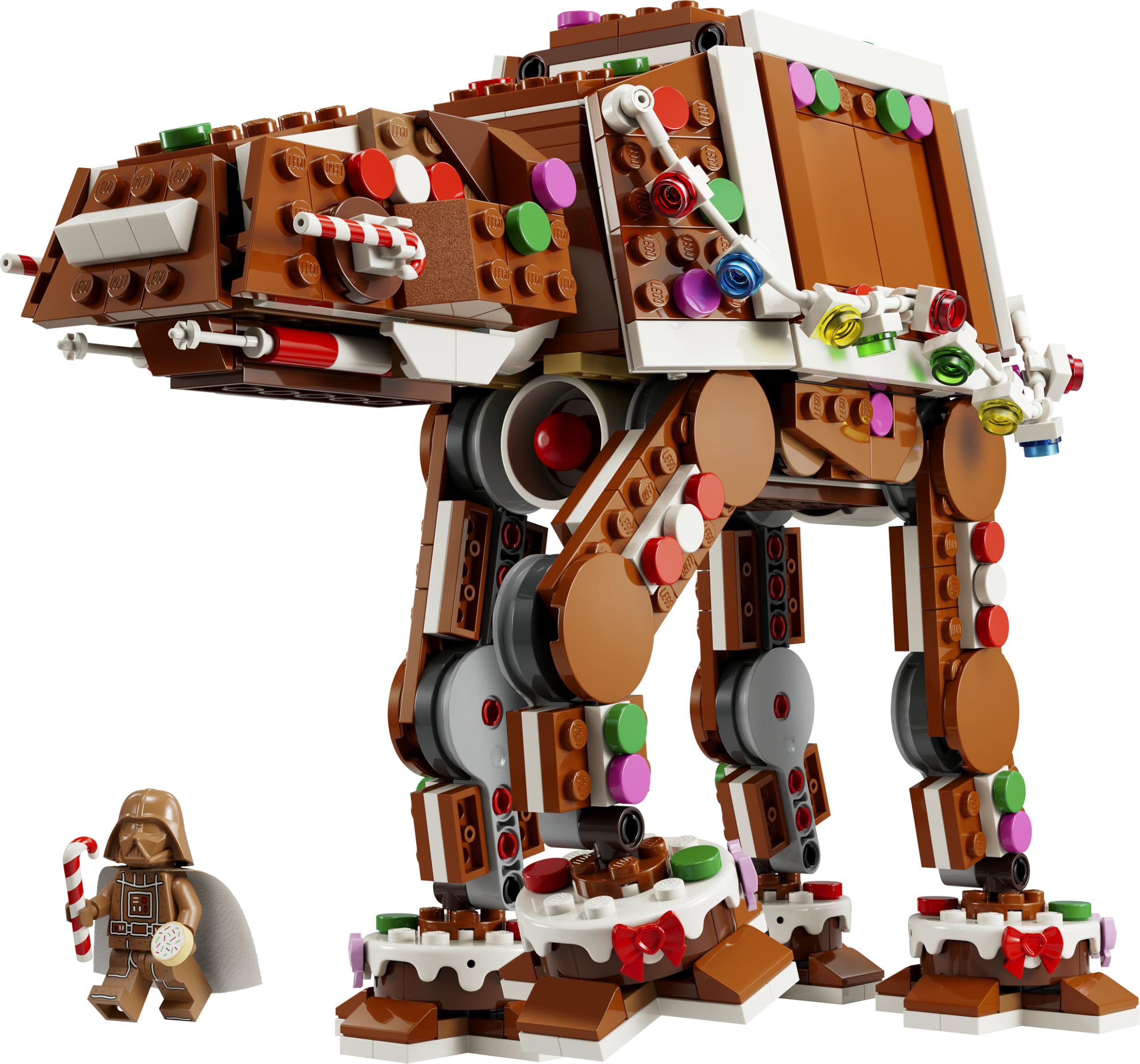 LEGO Star Wars Gingerbread AT-AT Walker Building Set 40806 - Includes Darth Vader Minifigure | Ages 10+ 7