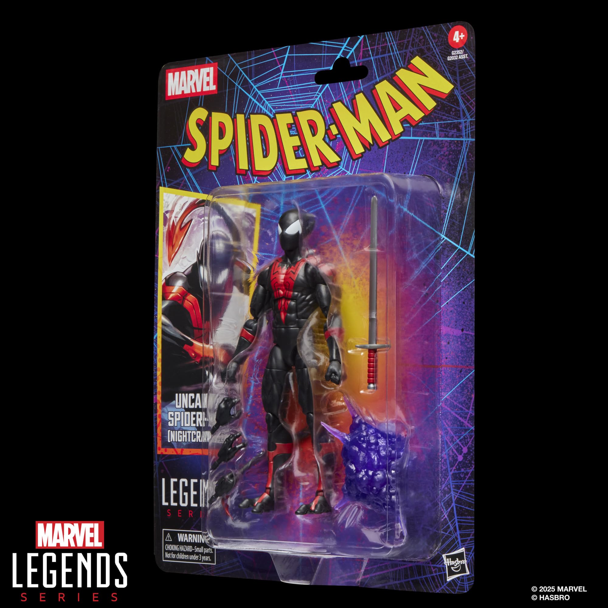 Marvel Legends Uncanny Spider-Man (Nightcrawler) Action Figure - 6 Inch, Ages 4+ 9