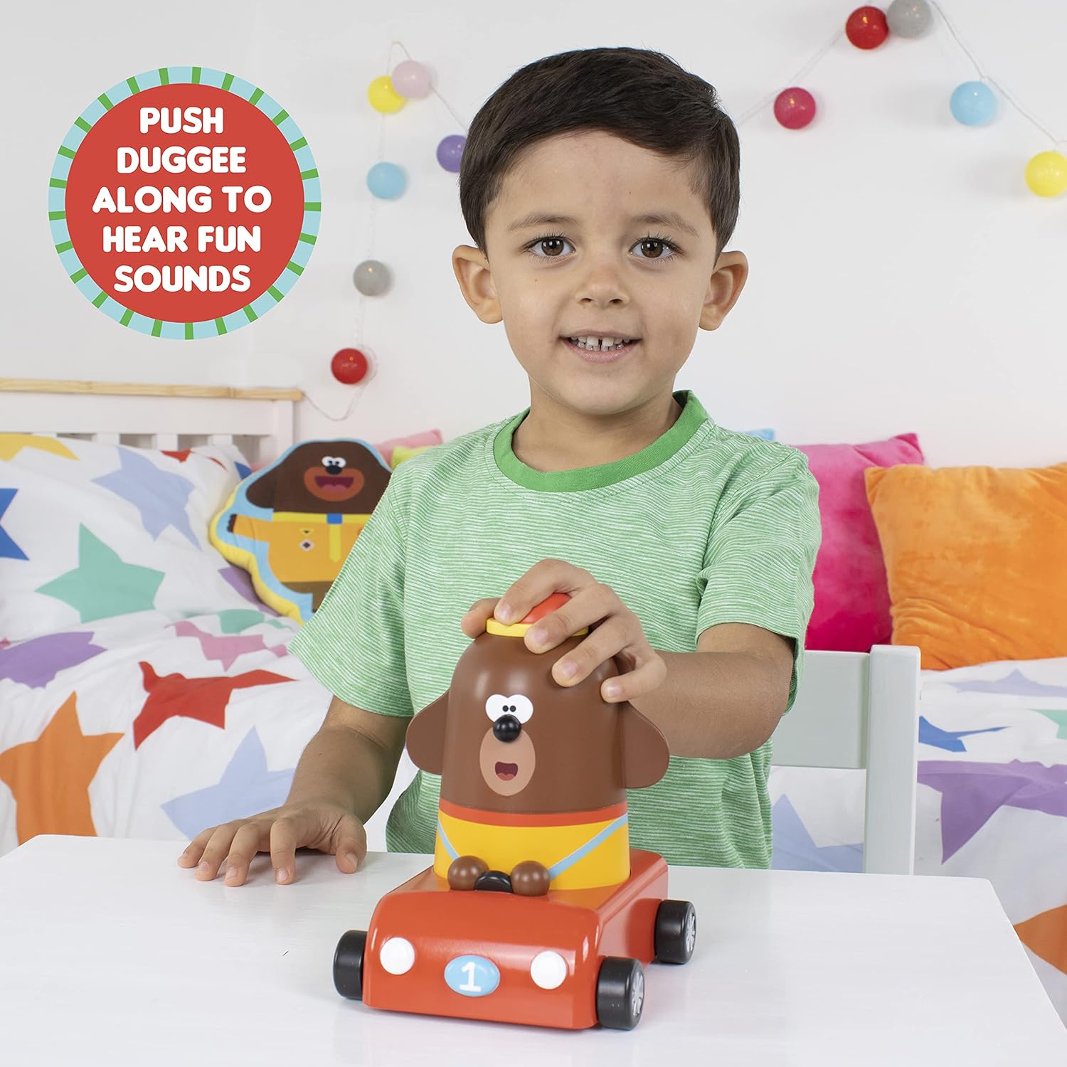 Hey Duggee Race Along Car - Push Along Vehicle with Sounds, Ages 18 Months+ 5