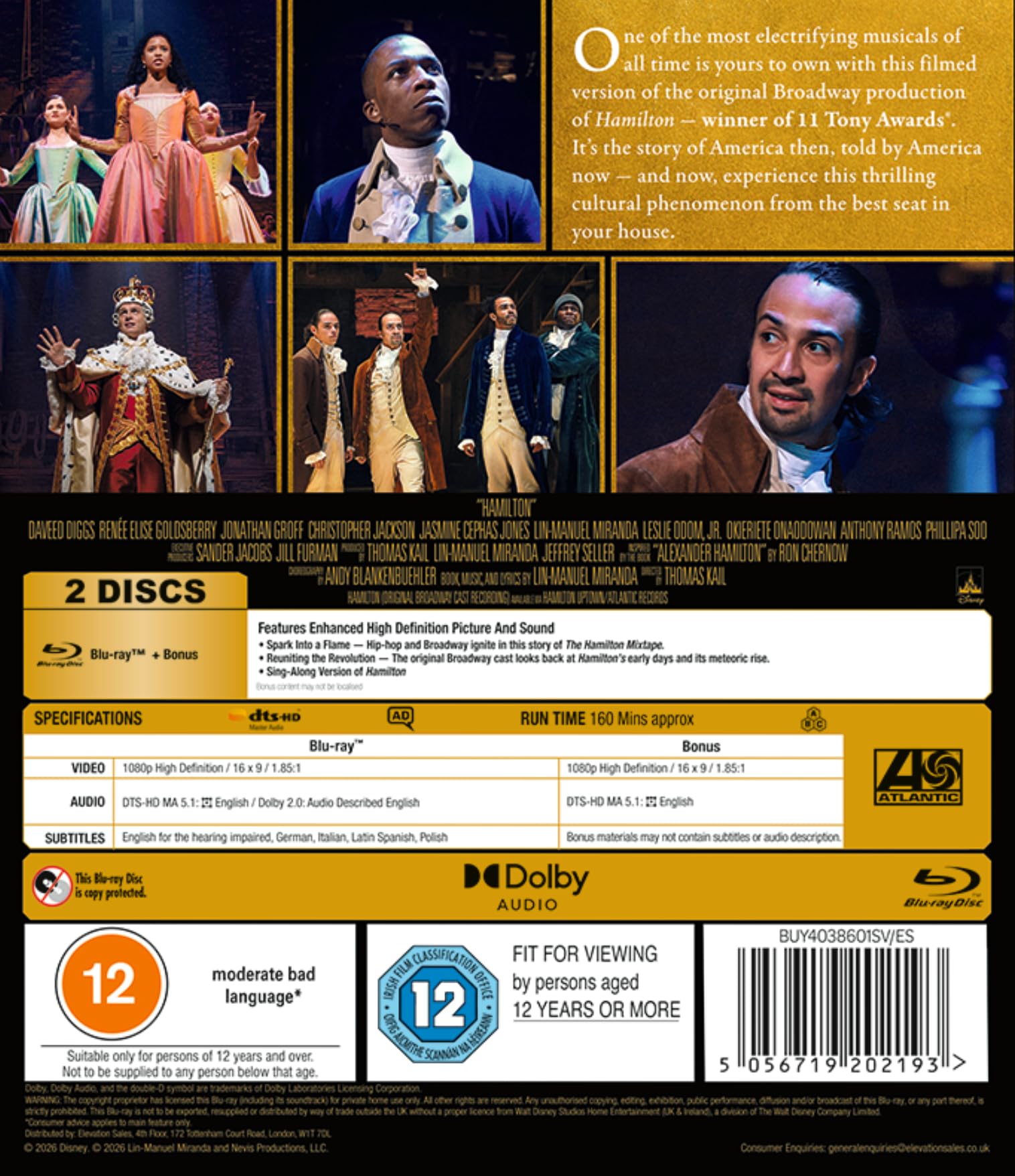 Hamilton [Blu-ray] 5