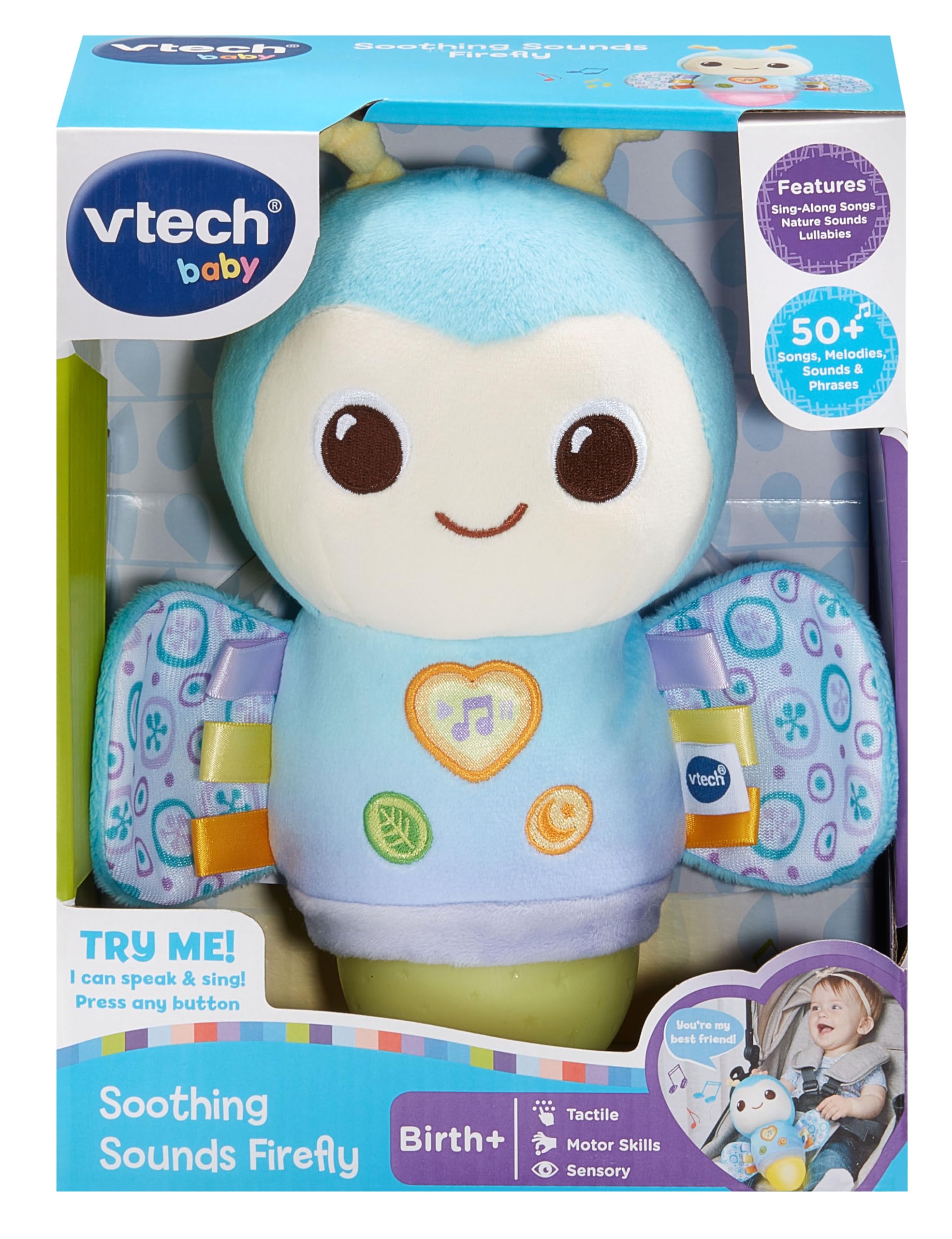 VTech Baby Soothing Sounds Firefly - Color-Changing Light & 33 Melodies for Babies 0-12 Months 6
