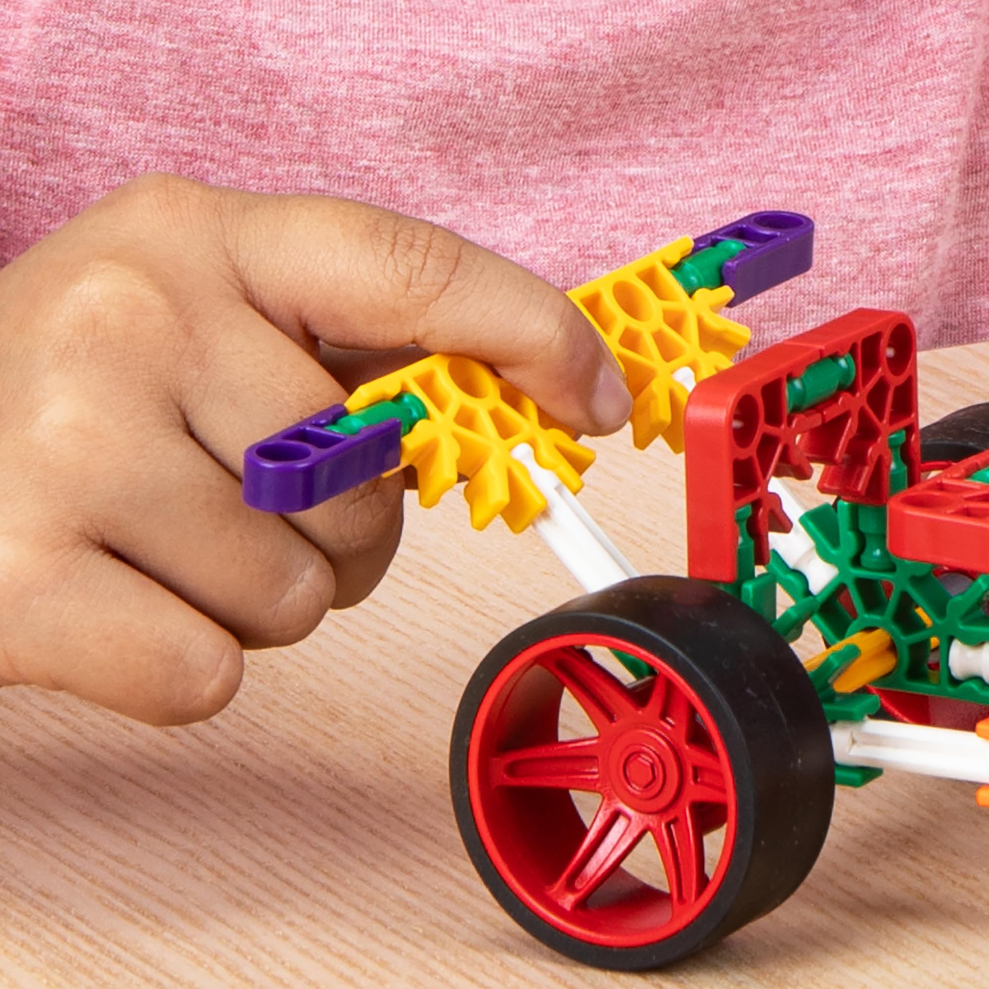 Basic Fun K'NEX Custom Cruisers Building Set - 105 Pieces | Build 30 Models | Ages 7+ 7