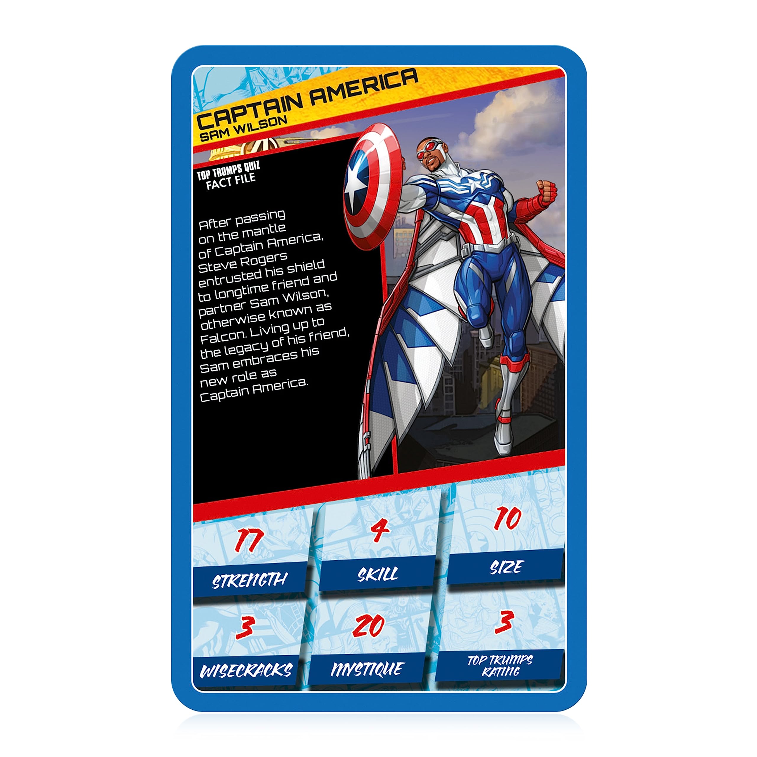 Top Trumps Marvel Universe 2 Card Game - Features Sam Wilson as Captain | 30 Cards | Unisex Children 5