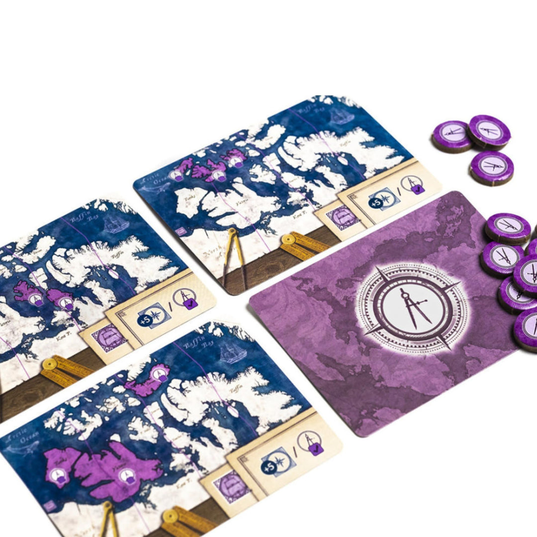 2Tomatoes Games Through Ice and Snow Arctic Exploration Board Game