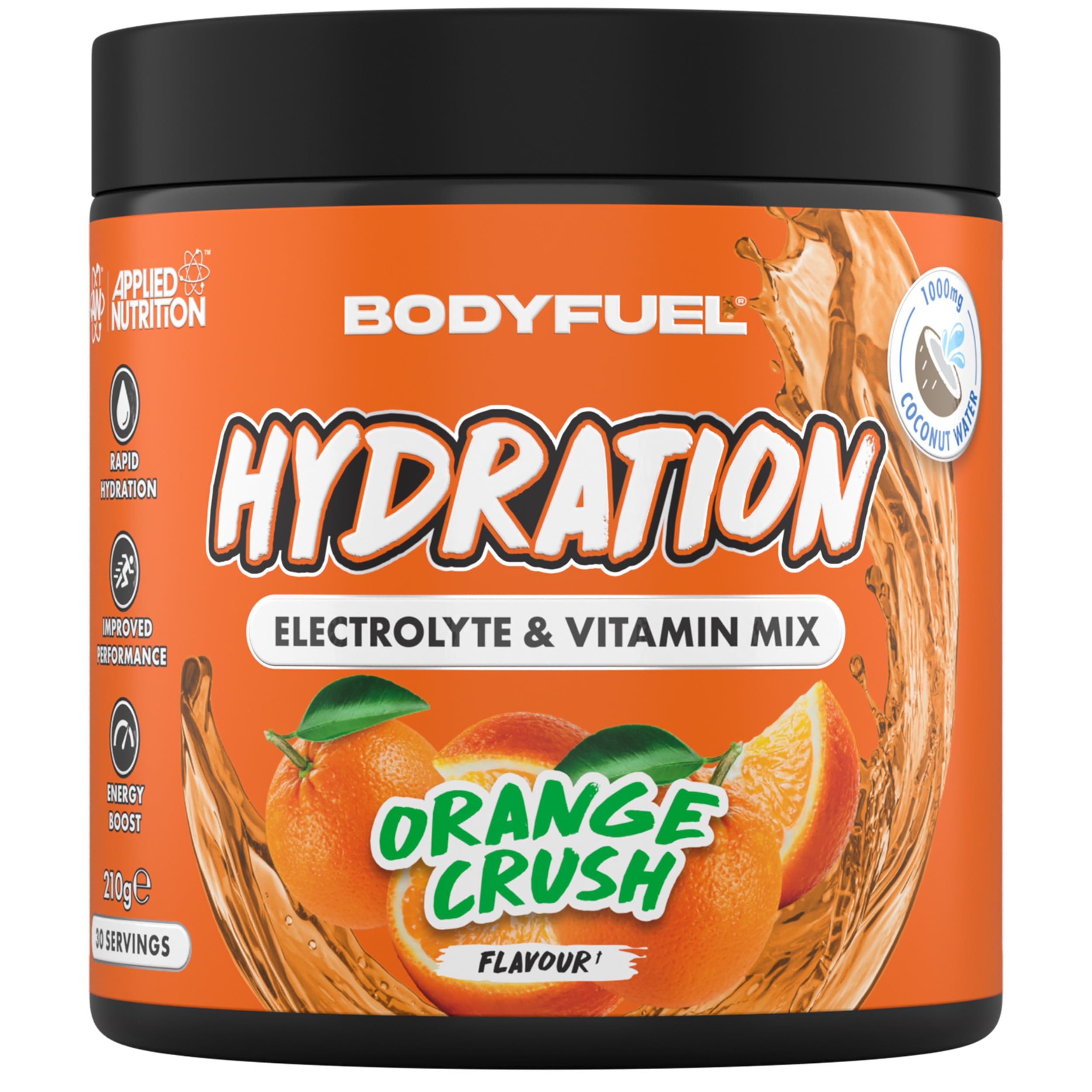 Applied Nutrition BodyFuel Hydration Electrolyte & Vitamin Powder - 30 Servings | Vegan & Halal Certified 1