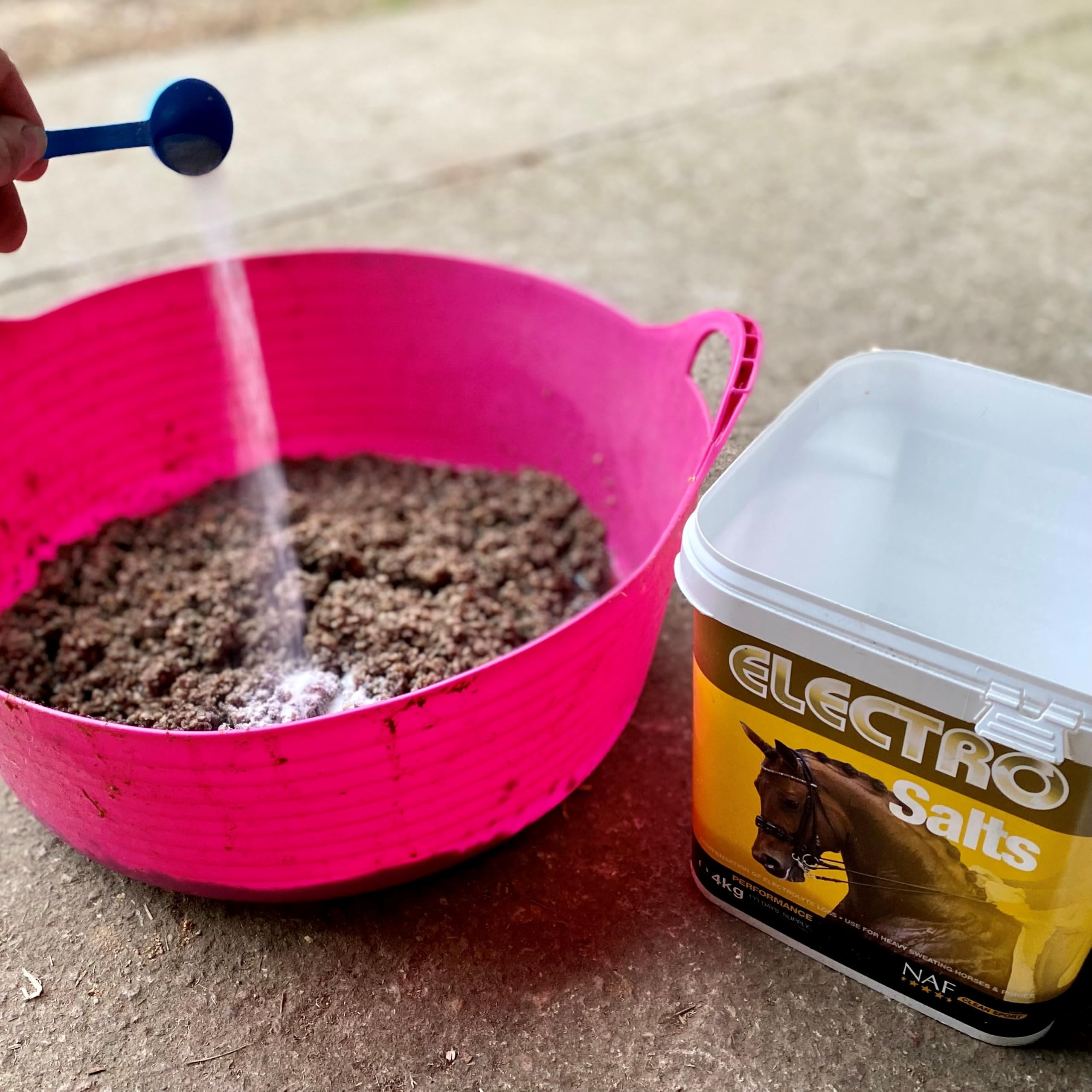 NAF Electro Salts 1kg - Replaces Electrolytes Lost During Exercise | Supports Rehydration & Recovery | For Performance & Working Horses 4