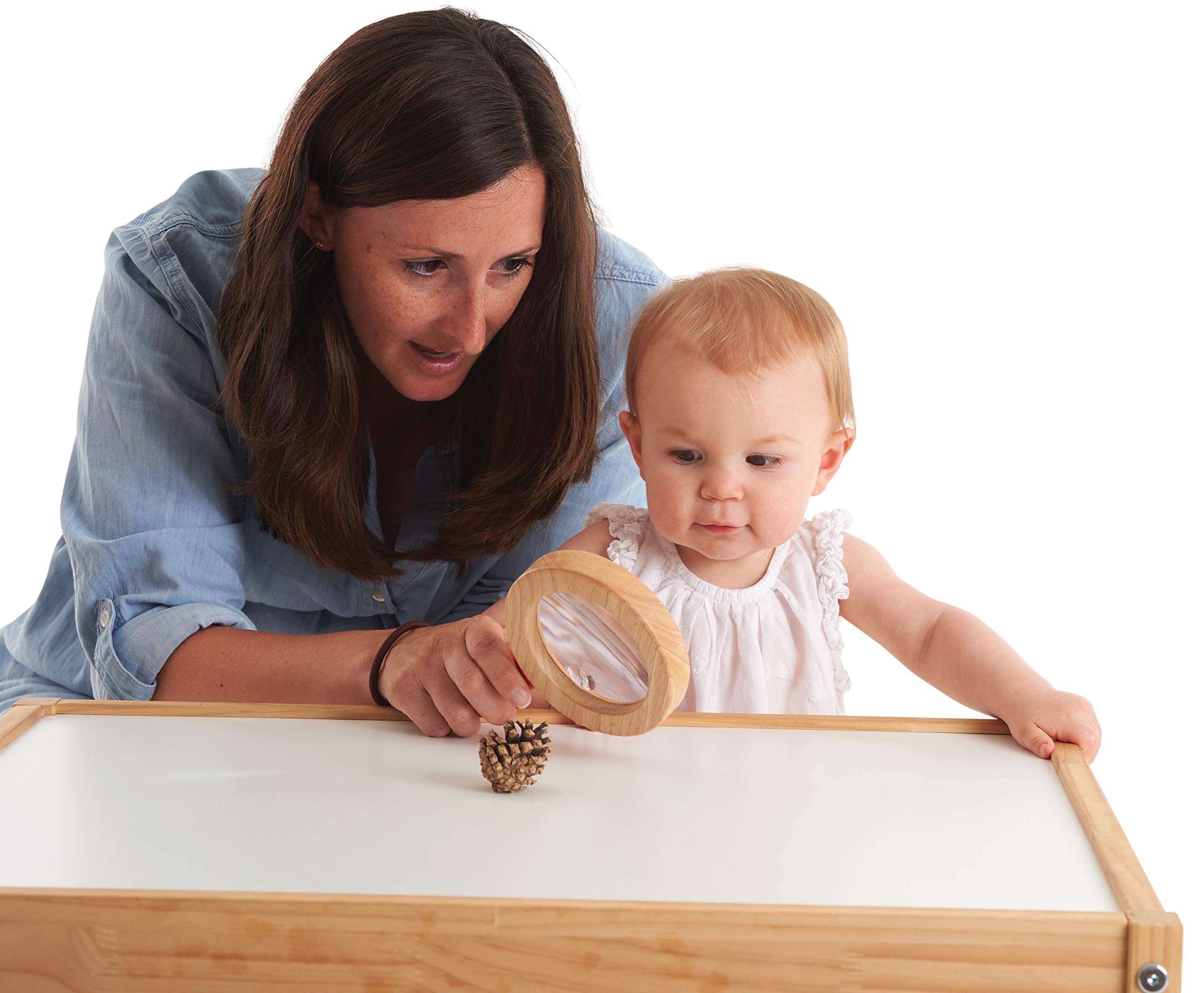 TickiT Wooden Hand Lens -2x &3x Magnification for Toddlers12m+ 20