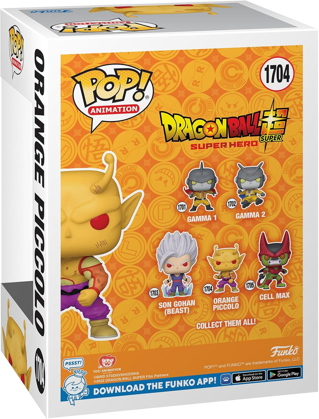 Funko Pop! Animation - Dragon Ball Super Orange Piccolo Vinyl Figure (75637)