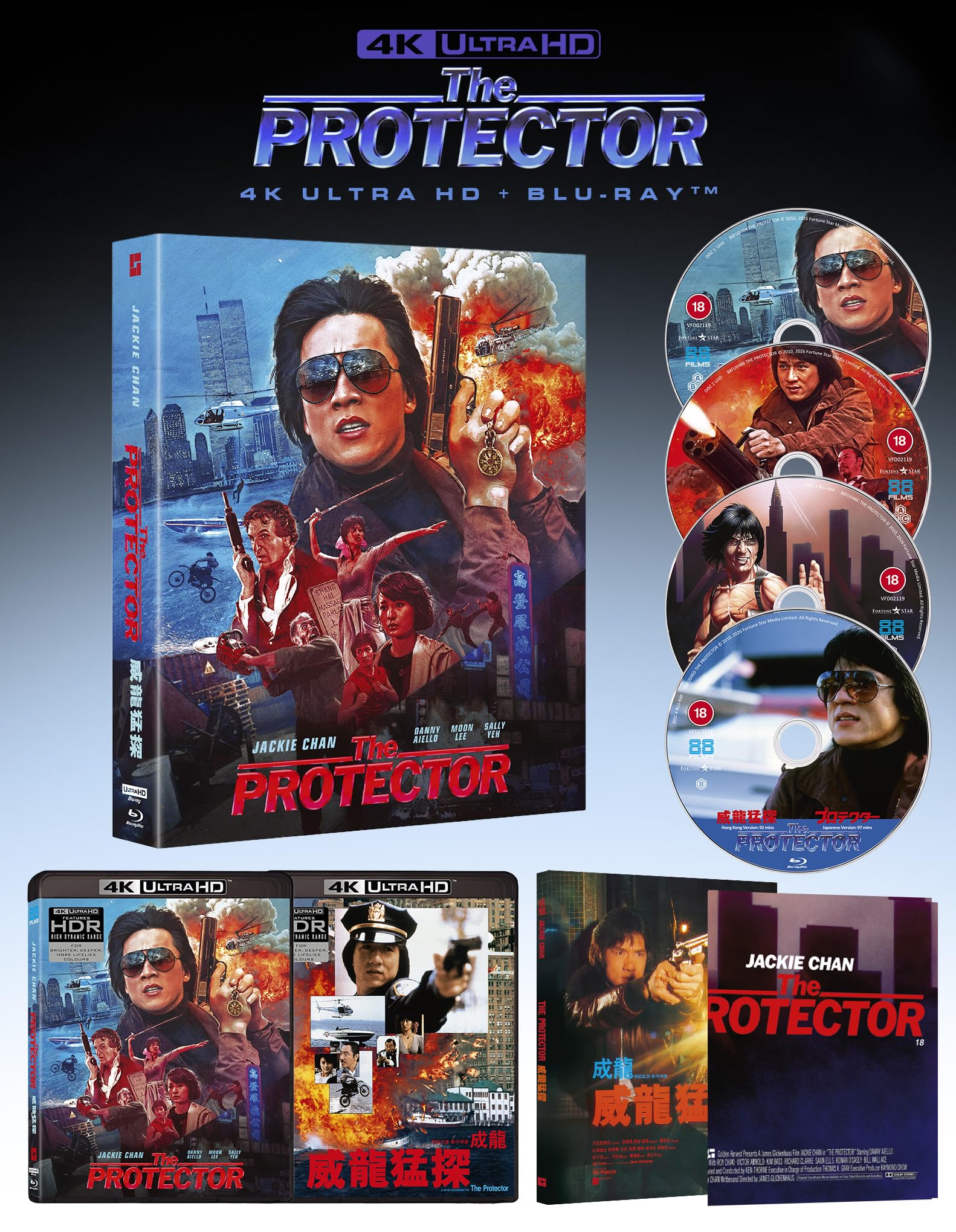 The Protector - 4K UHD Deluxe Limited Edition [Blu-ray] [Region A] 4