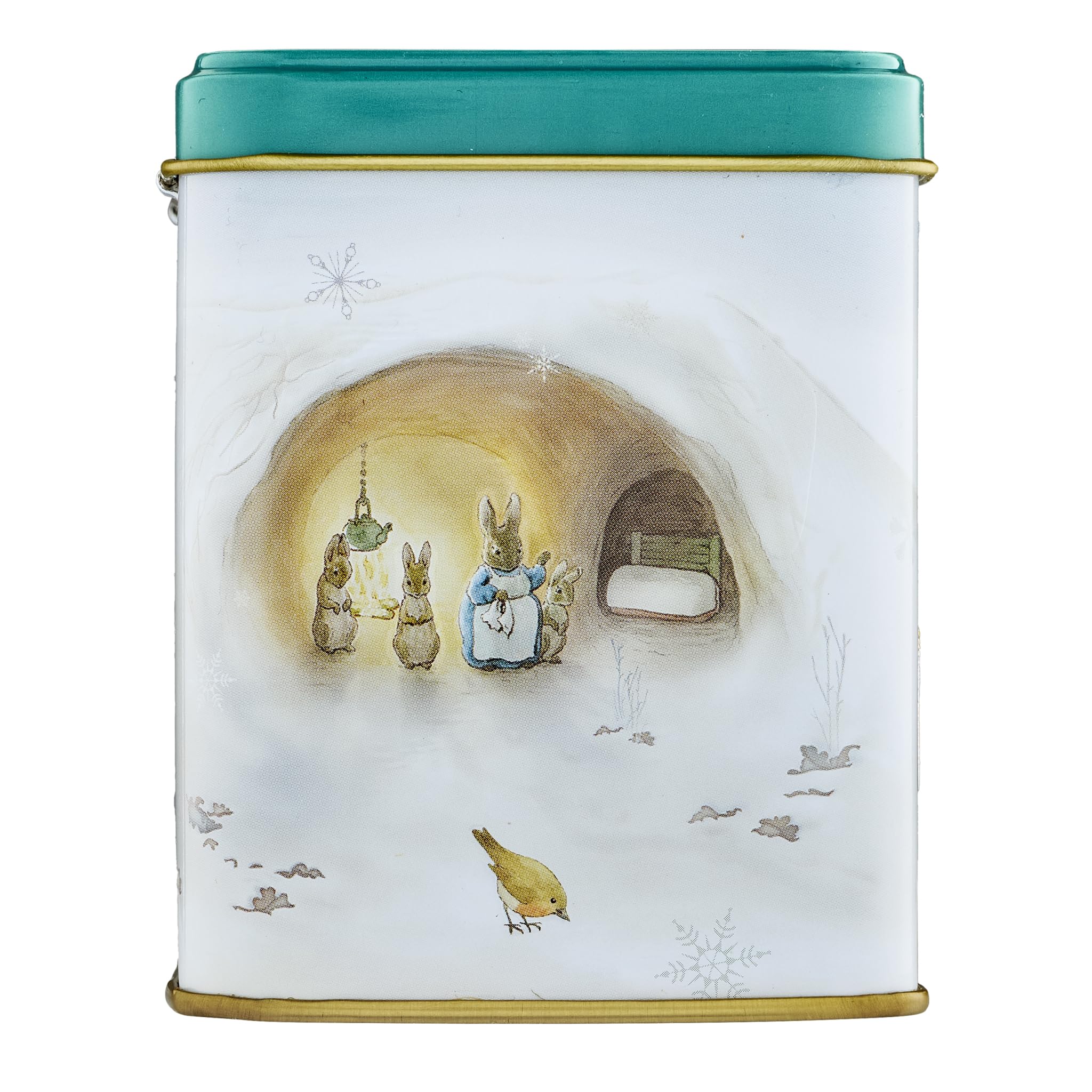 New English Teas Peter Rabbit Christmas Tea Caddy - 40 English Breakfast Tea Bags 4