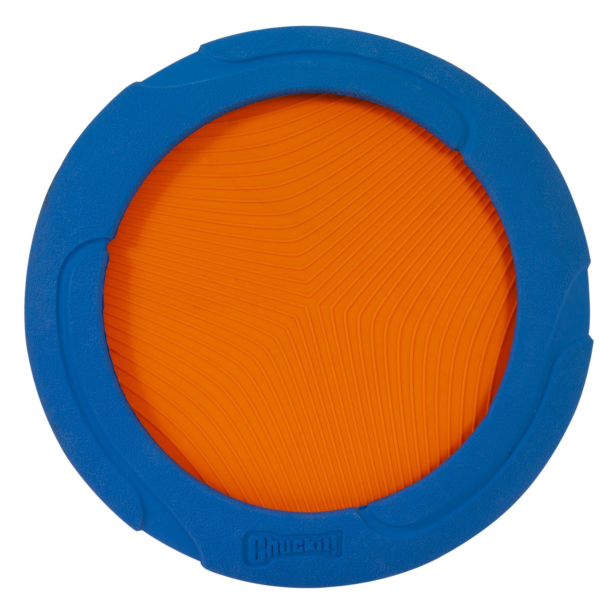 Chuckit! Ultra Flight Frisbee - Extended Distance & Floatability | Natural Rubber | Blue 3