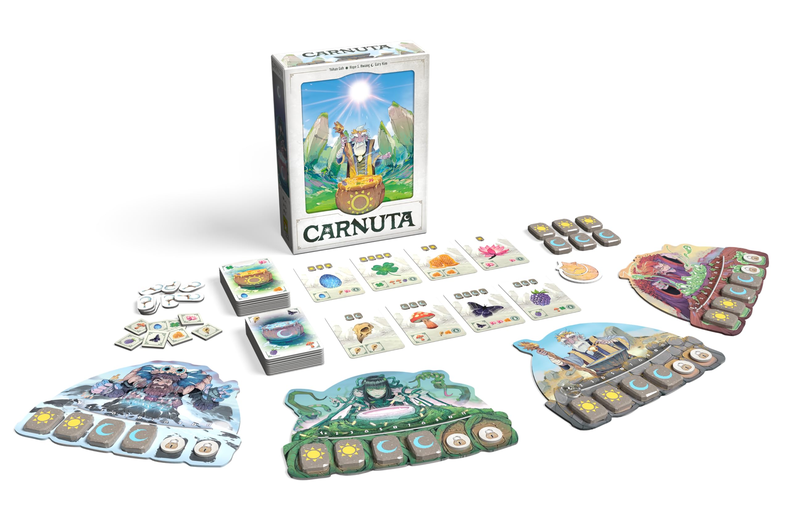 Asmodee Carnuta Card Game | Ages 10+ | 2-4 Players | 25 Minutes