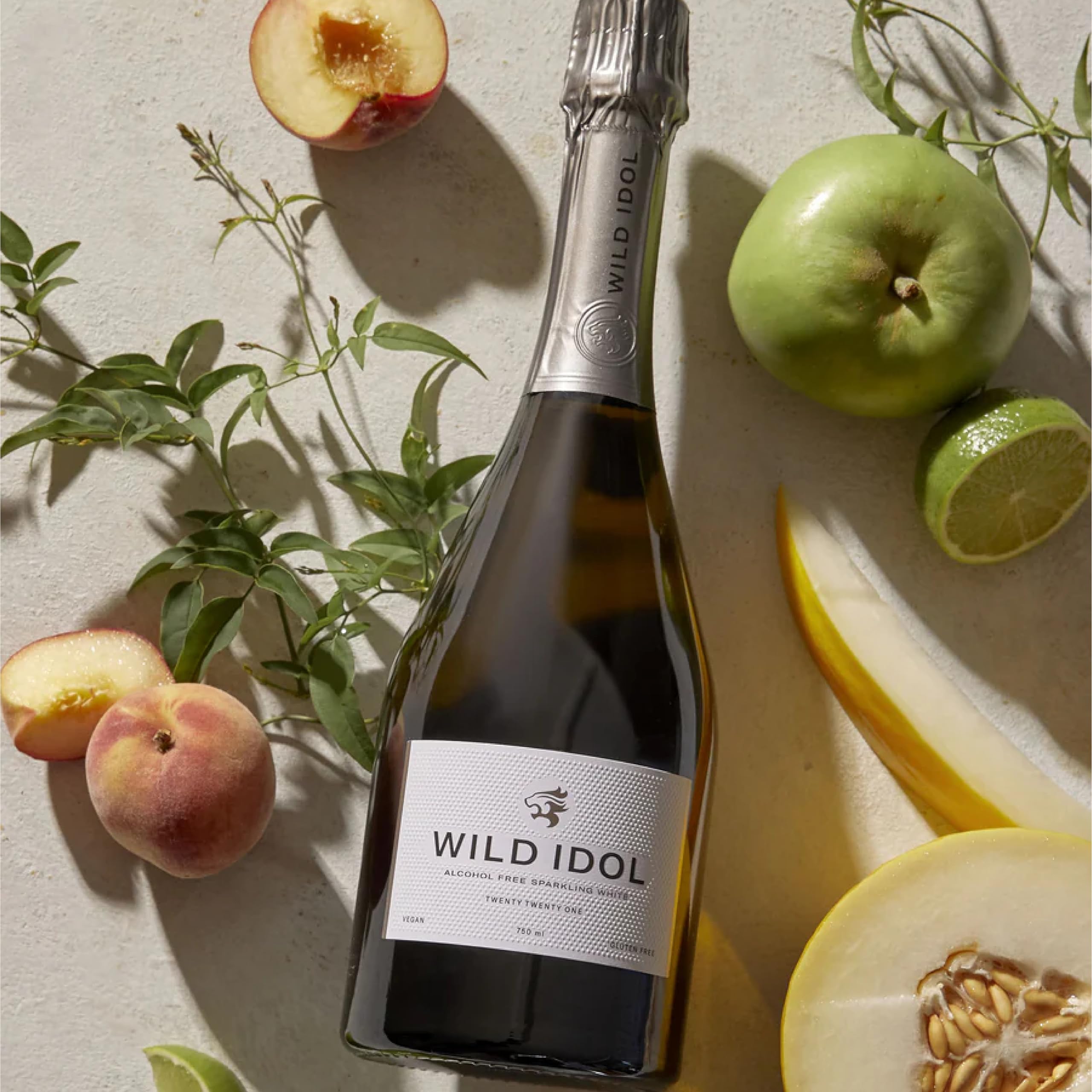Wild Idol Alcohol-Free Sparkling White Wine | 0.0% ABV | 750ml Bottle