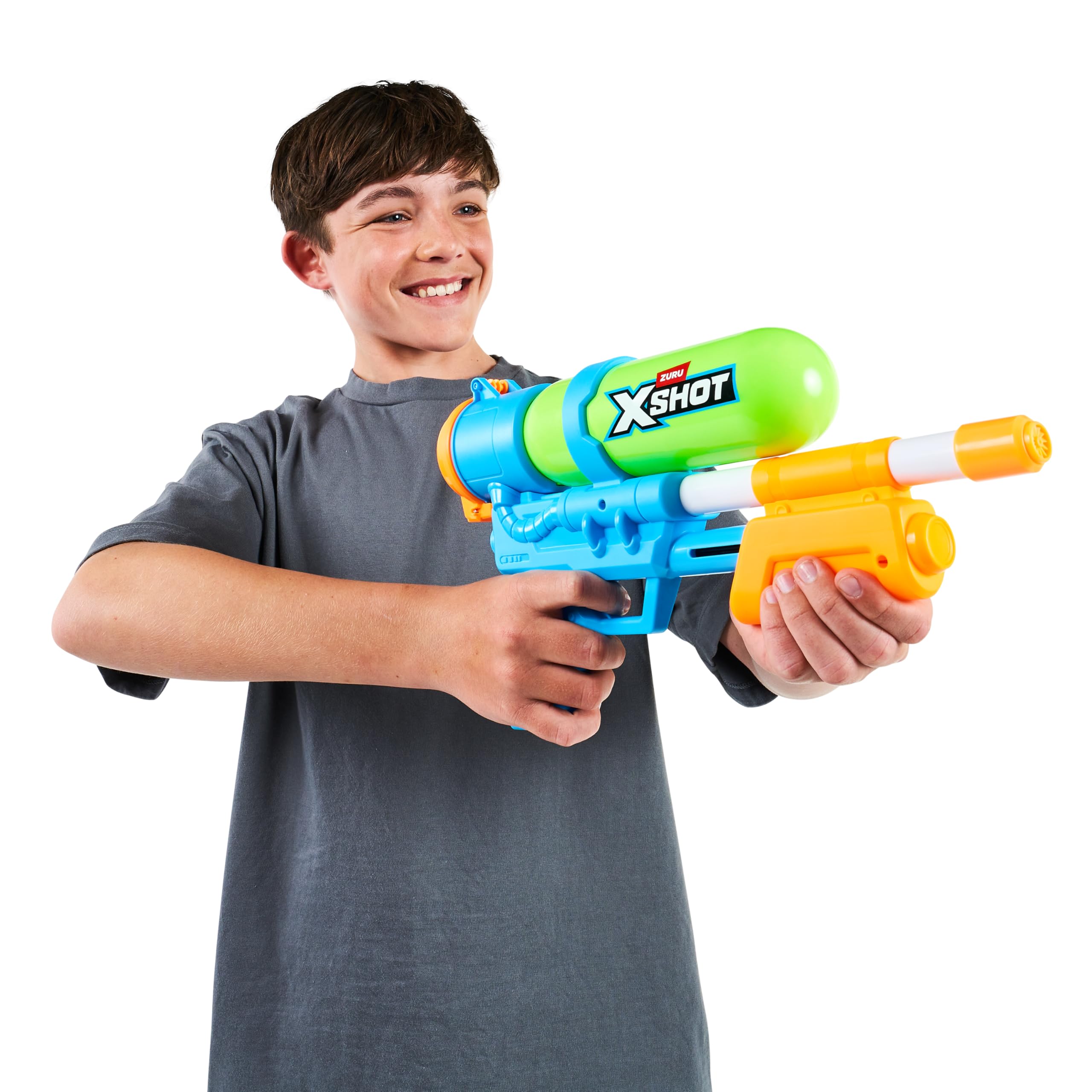 XSHOT Super Splash Water Blaster - Fast-Fill Refill | 33FT Range | 500ML Capacity | Green 6