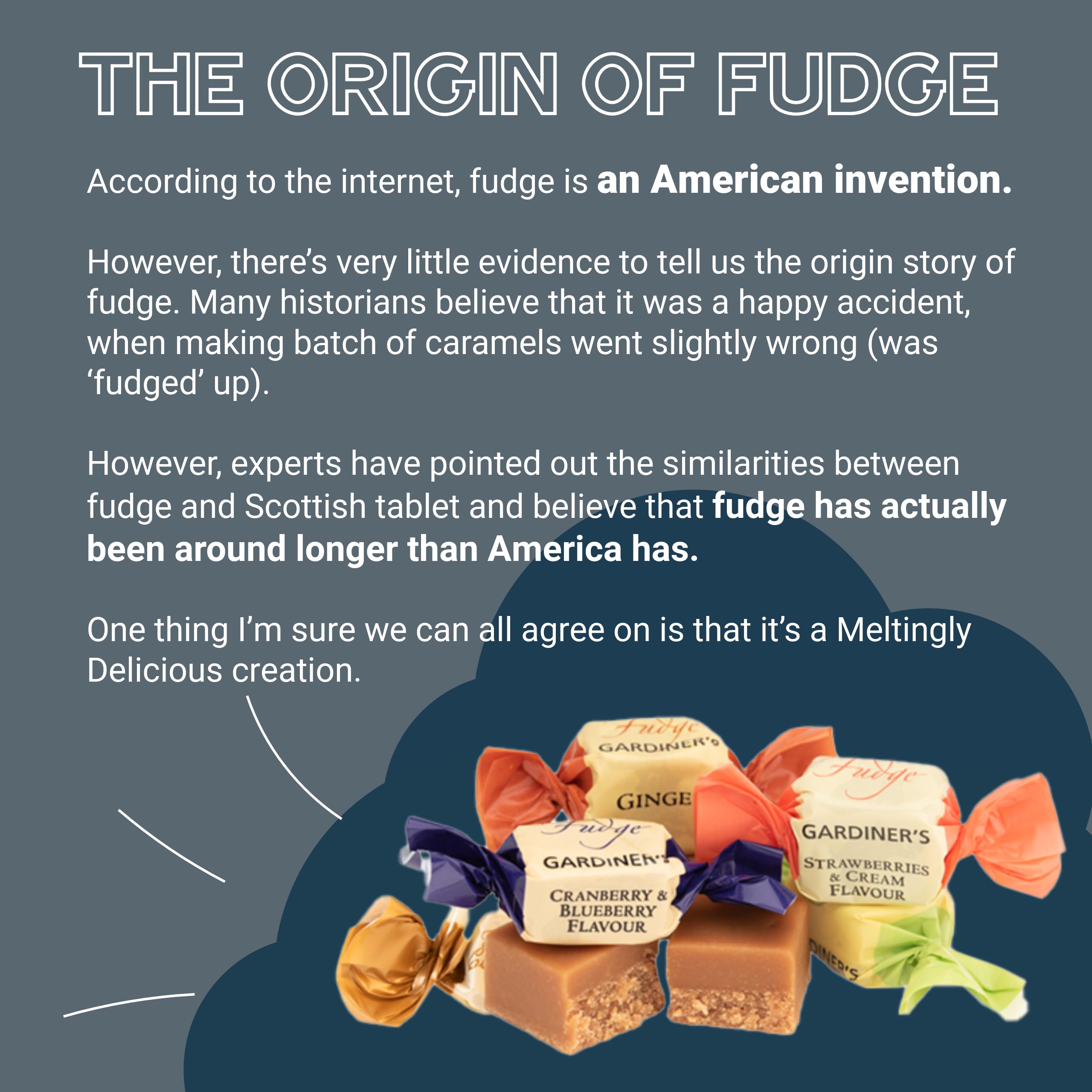 Gardiners of Scotland Ross and Claire McCoo Vanilla Fudge Oval Tin - 250 g 3