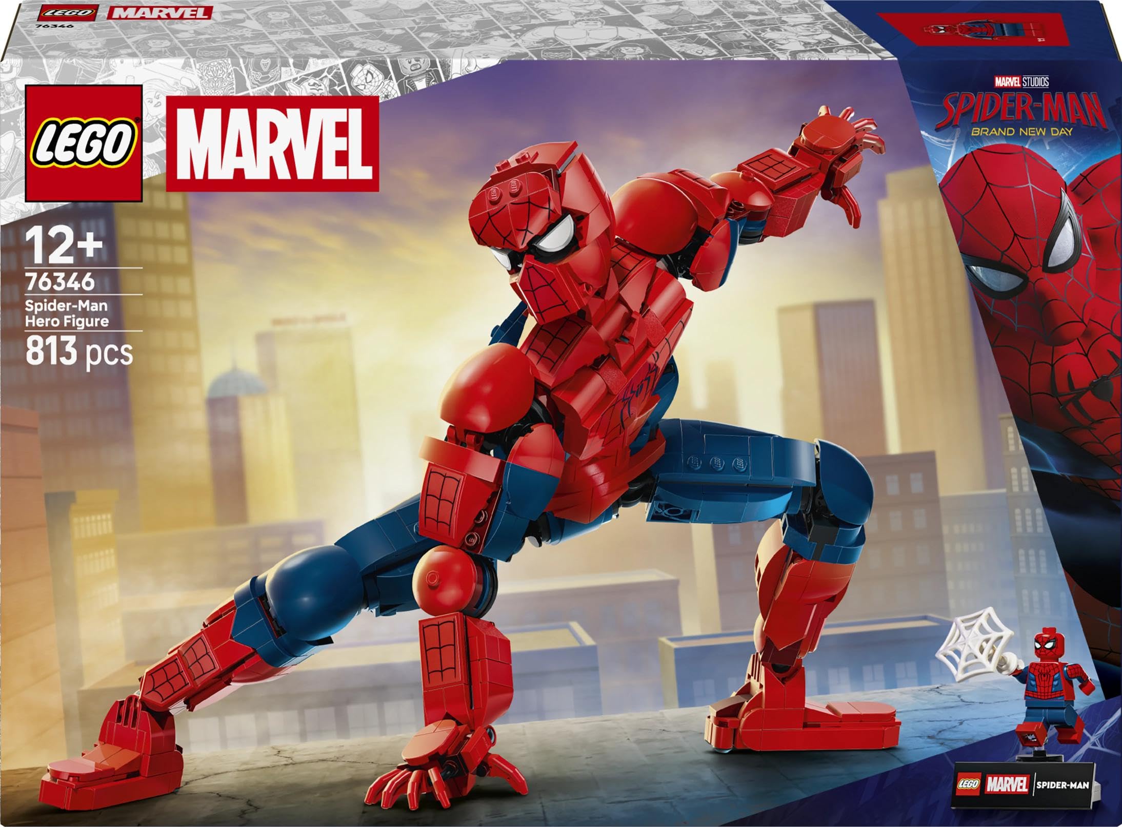 LEGO Marvel Spider-Man Hero Figure Building Set - Highly Articulated | 12+ Years | 2026 Release 6