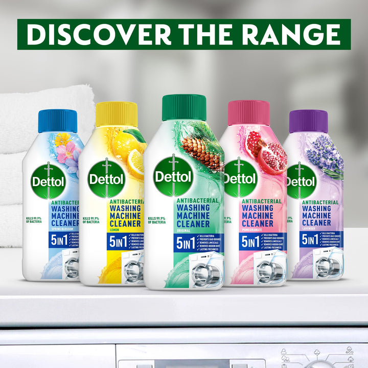 Dettol - Lemon Breeze Antibacterial Washing Machine Cleaner (250ml)