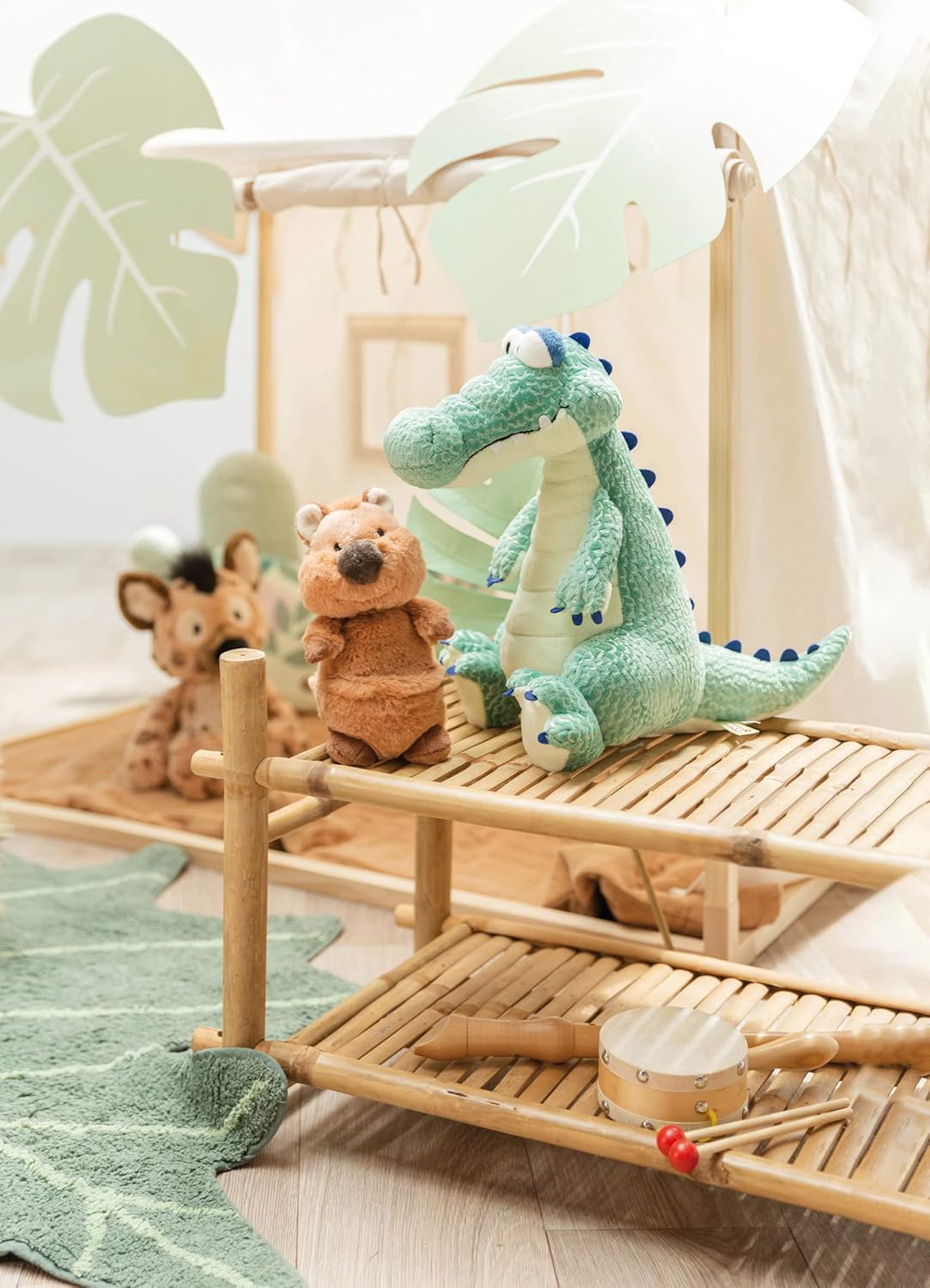 NICI Quokka-Mola 22 cm Plush Toy – Soft Stuffed Animal from Recycled Materials 6