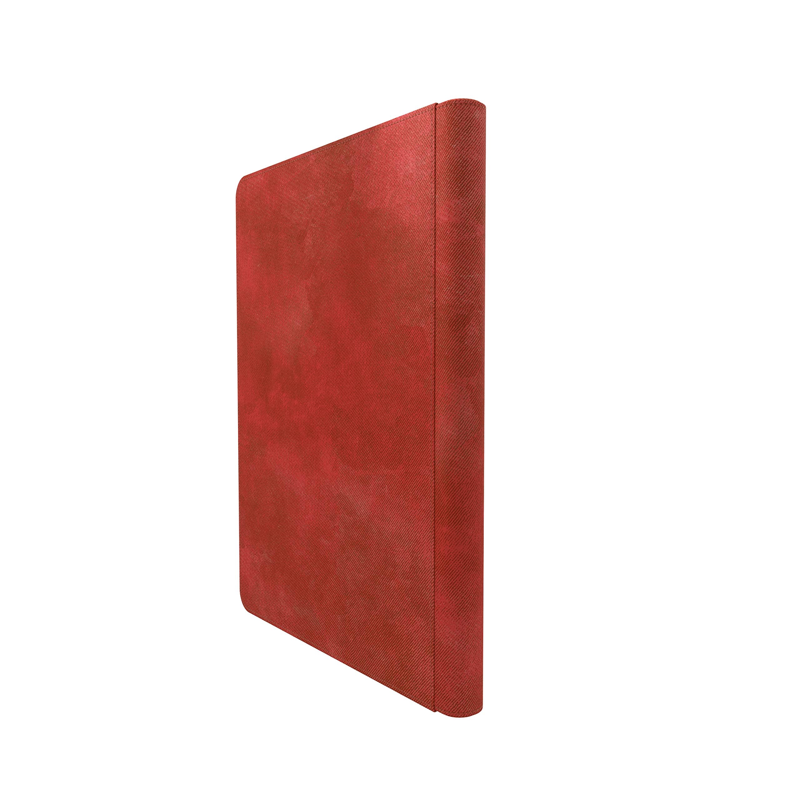 Gamegenic Zip-Up Album - 18-Pocket Capacity | Side-Loading Pages | Red Medium 3
