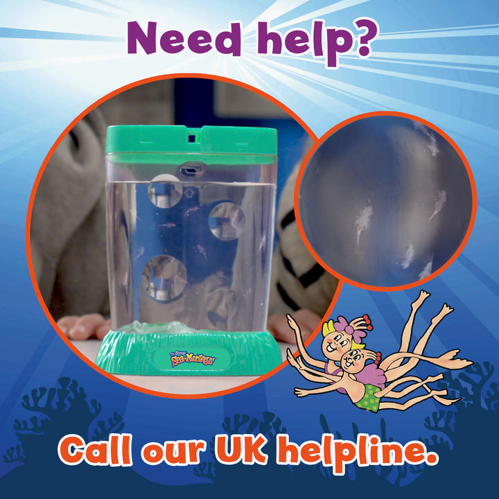 Sea Monkeys Ocean Treasure Aquarium - Educational Science Kit for Kids 6+